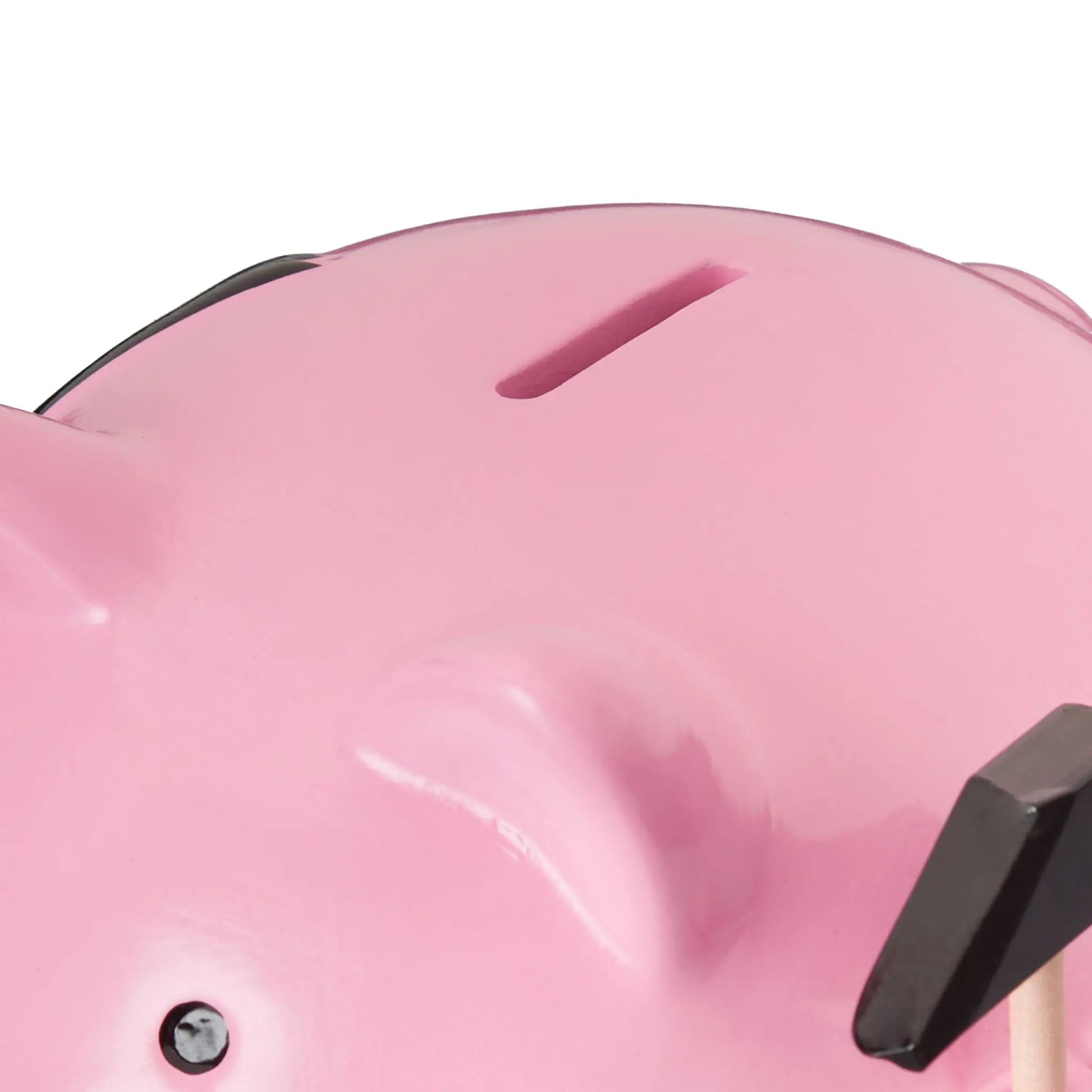 Sparschwein Emergency Weiss-Rosa-Schwarz von Relaxdays