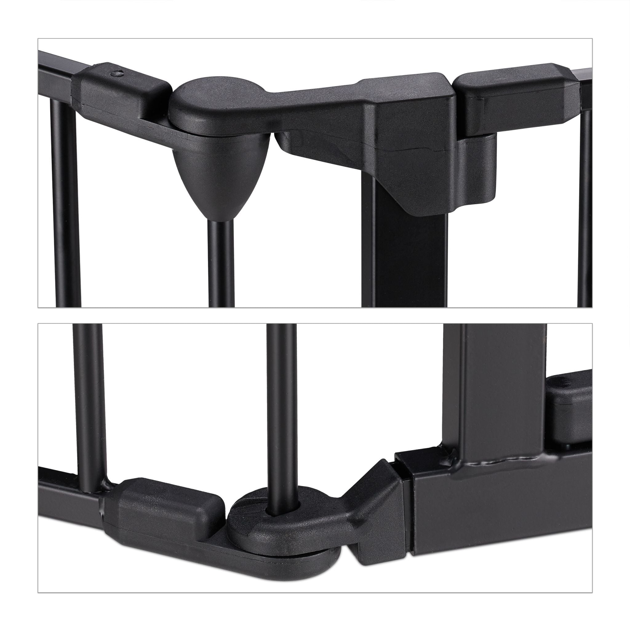 Kaminschutzgitter 5tlg. Schwarz von Relaxdays