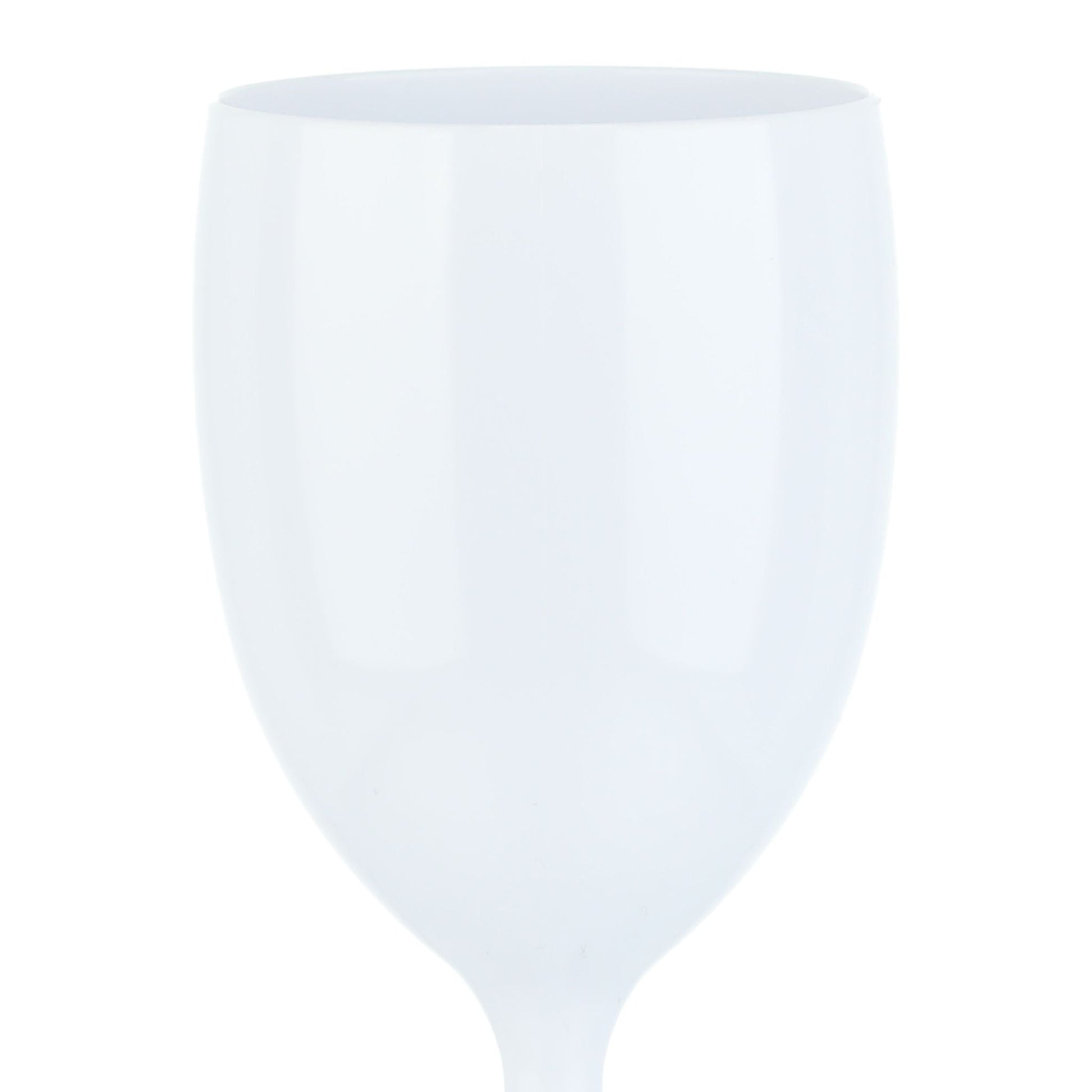 Weingläser Kunststoff 12er-Set Weiss von Relaxdays