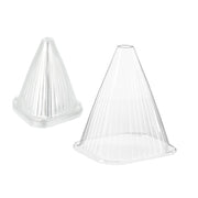 Pflanzenhut 24 Stück Transparent von Relaxdays