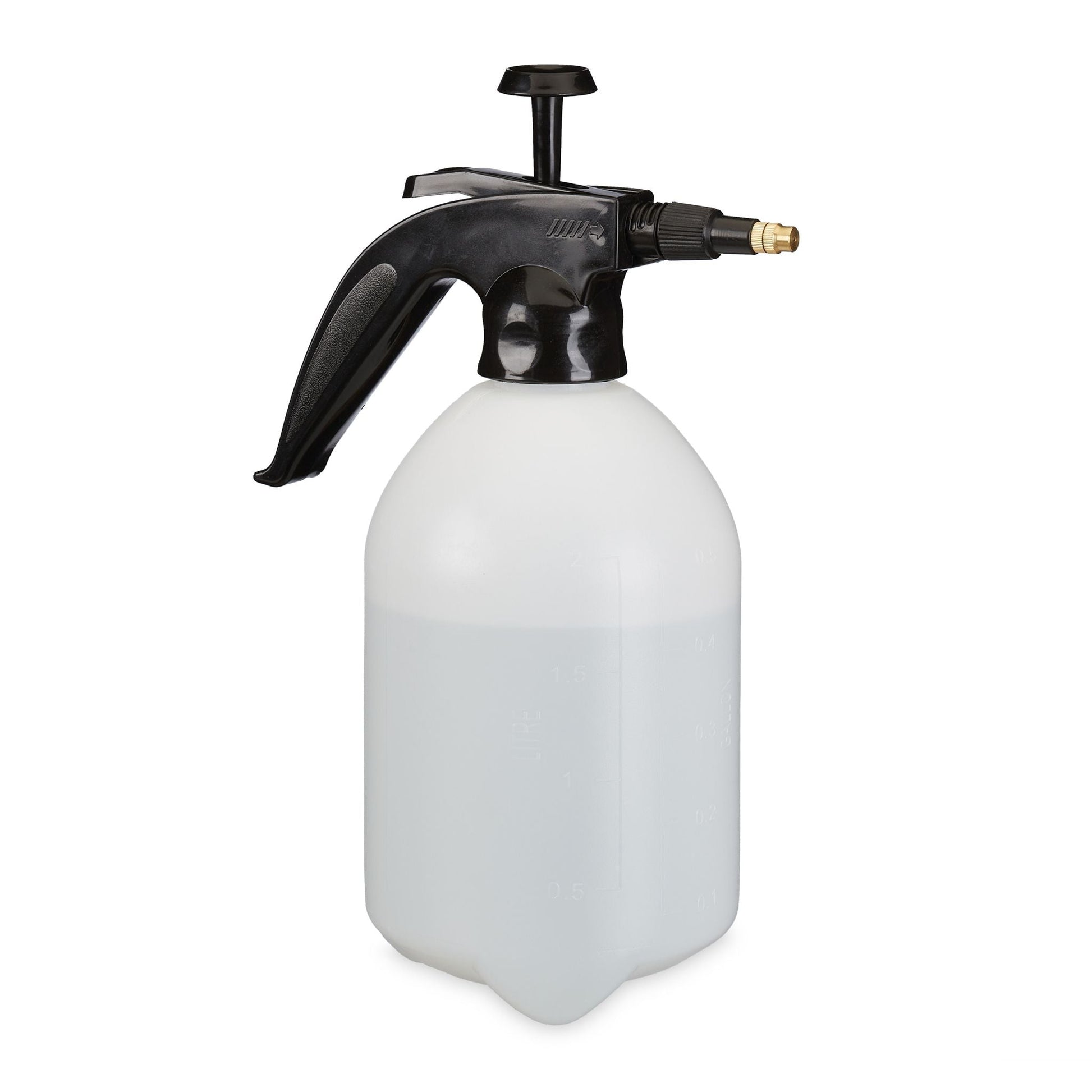 Drucksprüher 2 Liter schwarz Weiss-Schwarz von Relaxdays