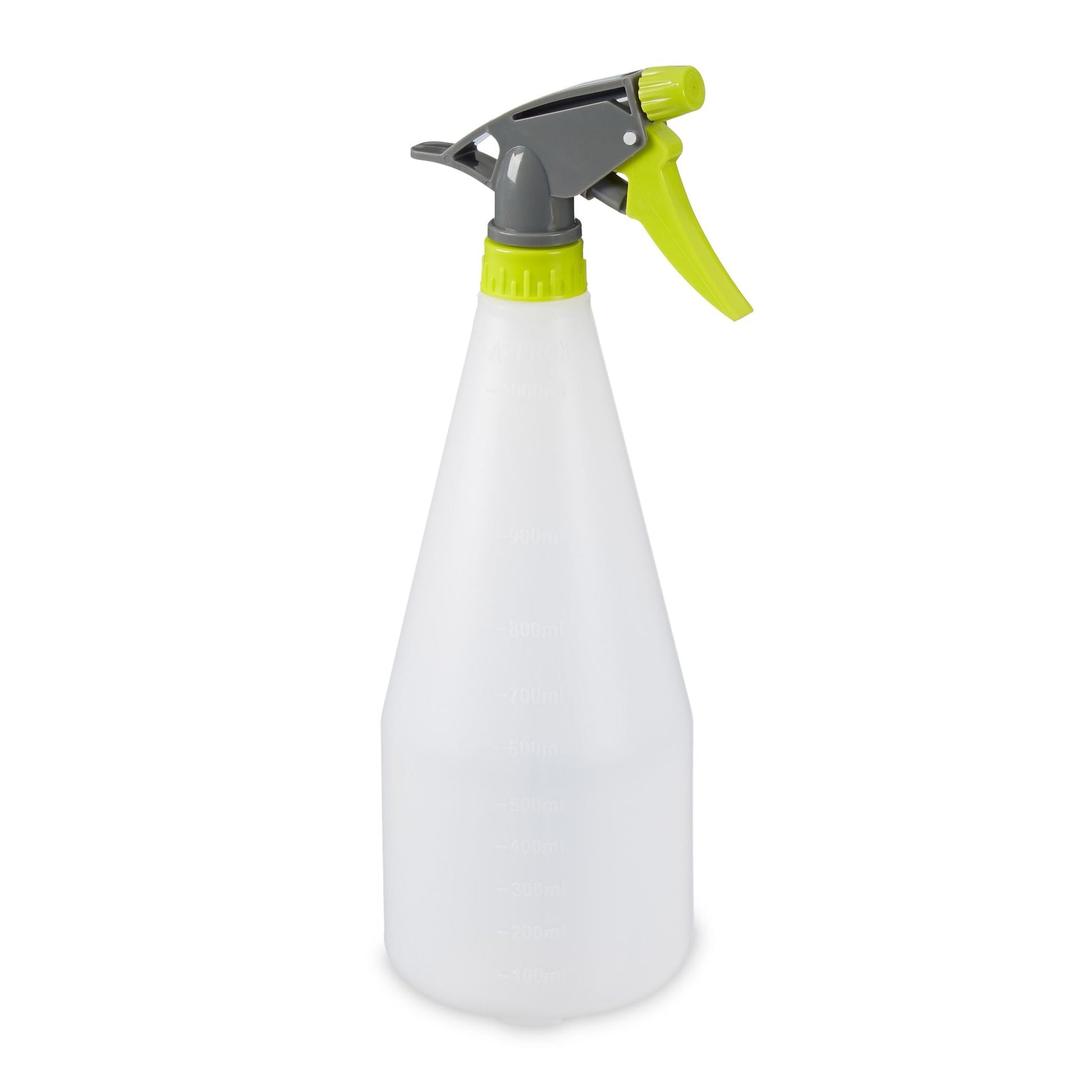 Sprühflasche 1 l 2er-Set Weiss-Grün-Grau von Relaxdays