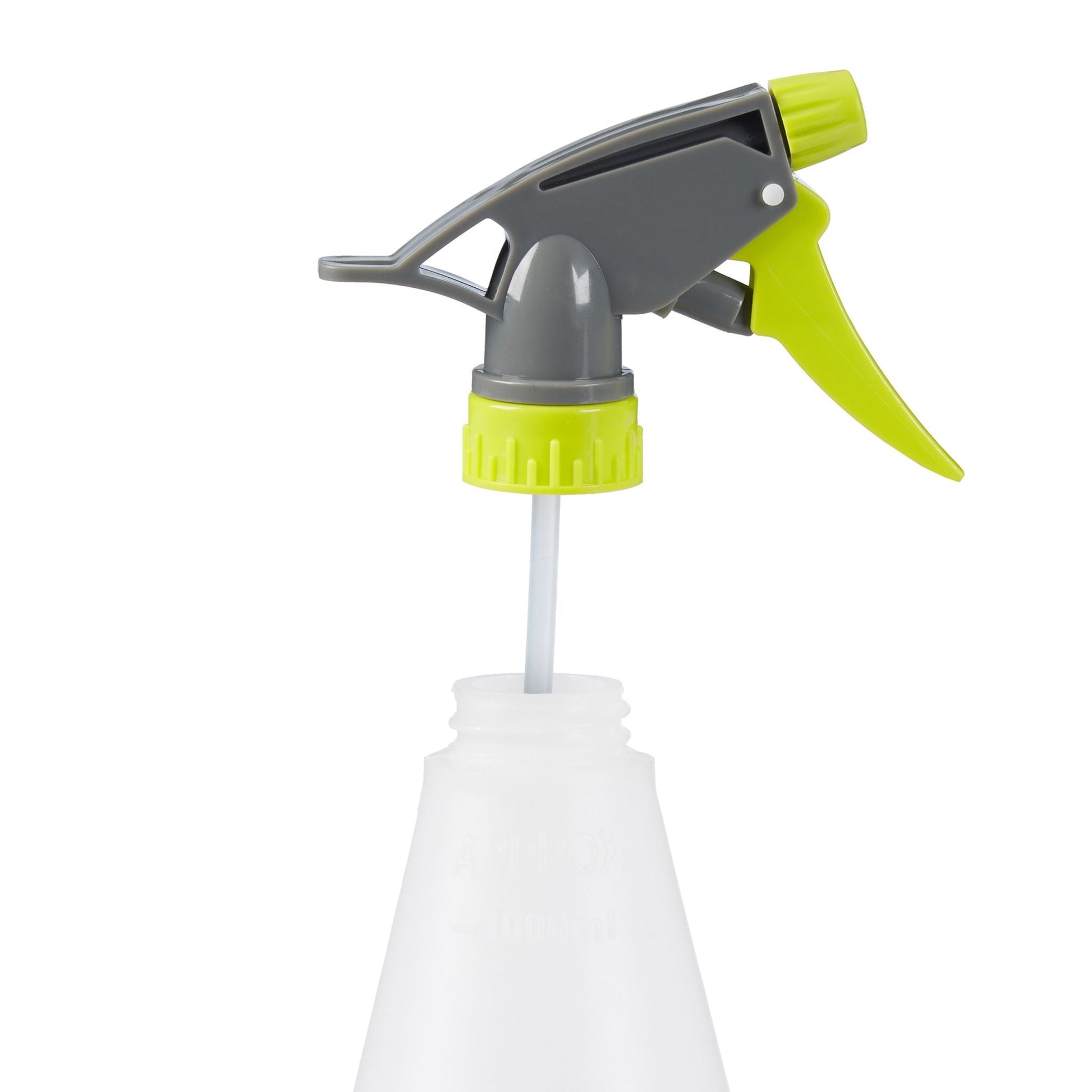 Sprühflasche 1 l 2er-Set Weiss-Grün-Grau von Relaxdays