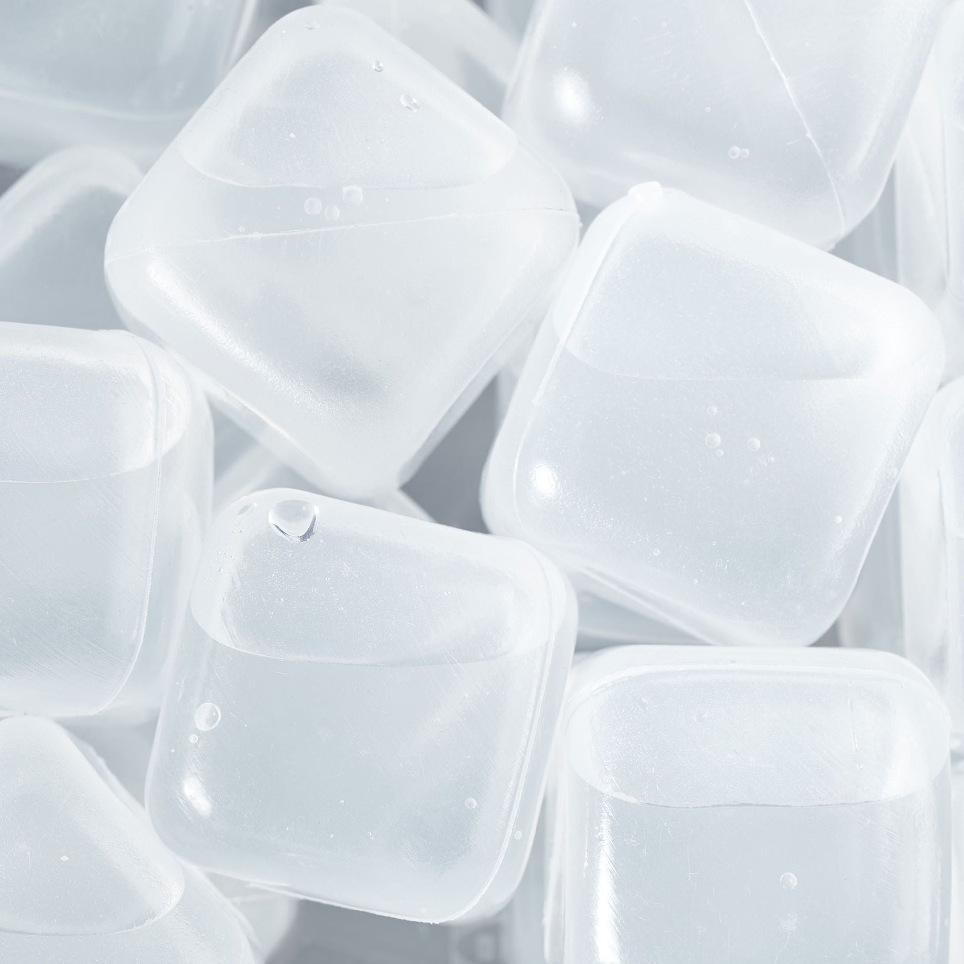 Eiswürfel wiederverwendbar 24er-Set Transparent von Relaxdays