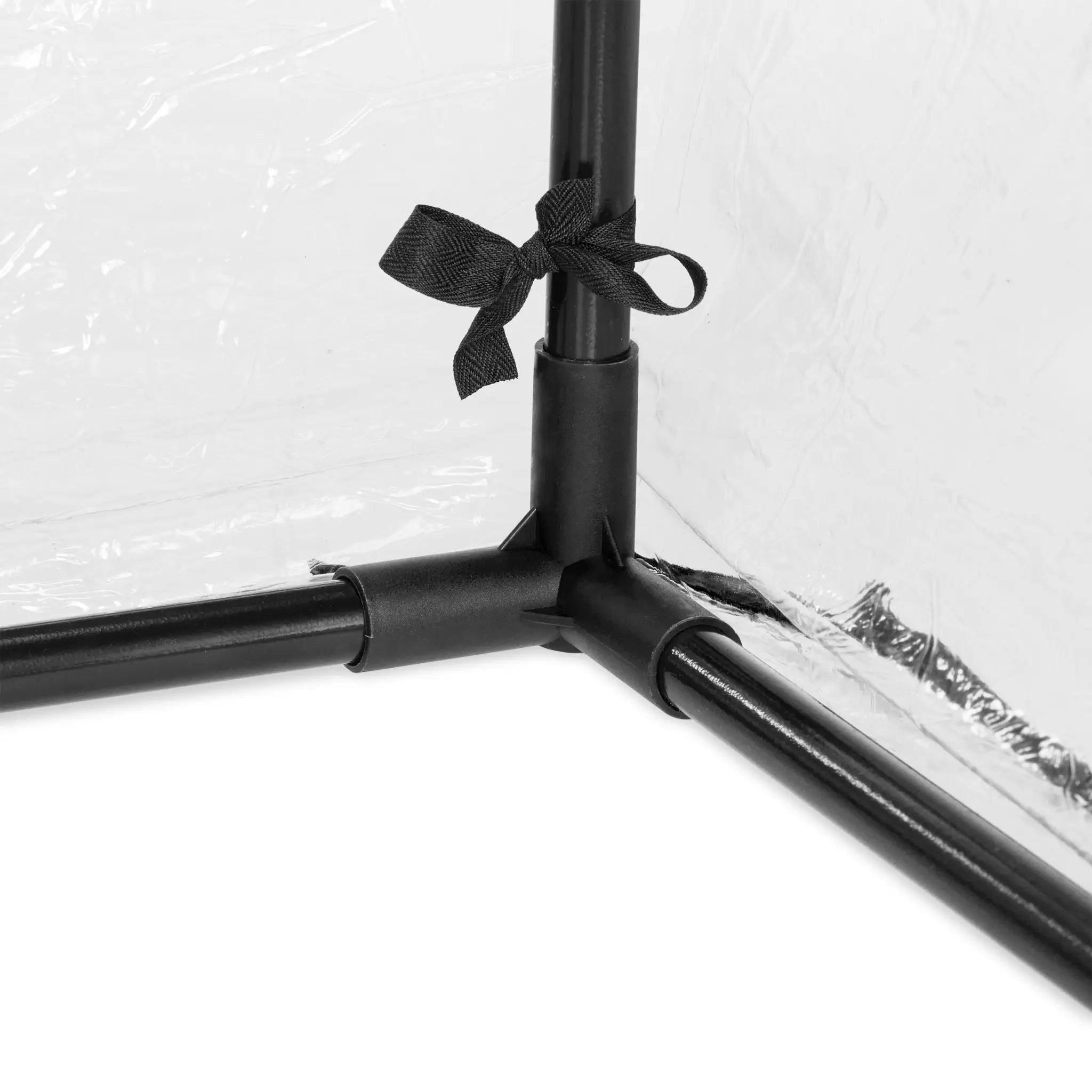 Folienfrühbeet PVC Schwarz-Transparent von Relaxdays