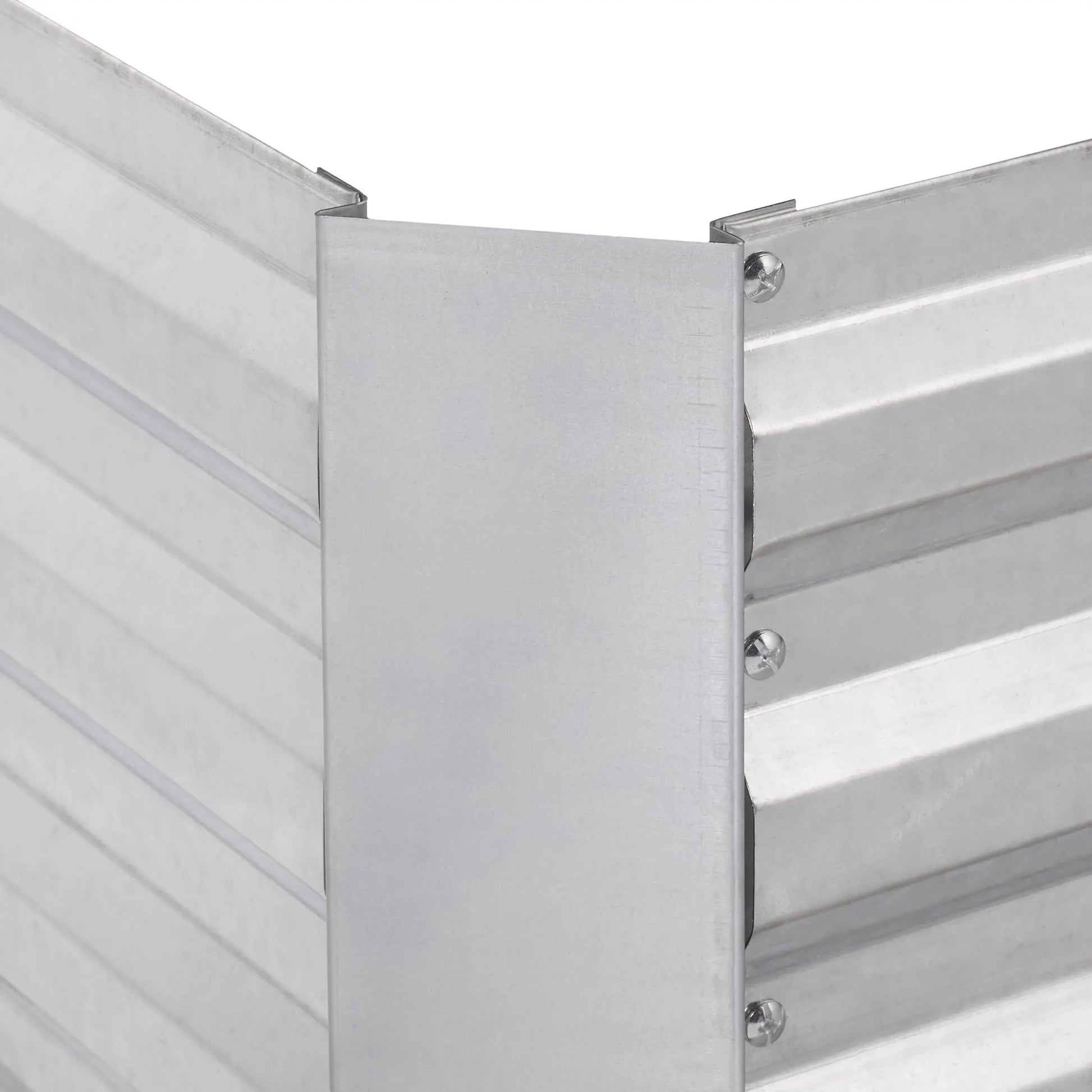 Hochbeet Metall Silber von Relaxdays