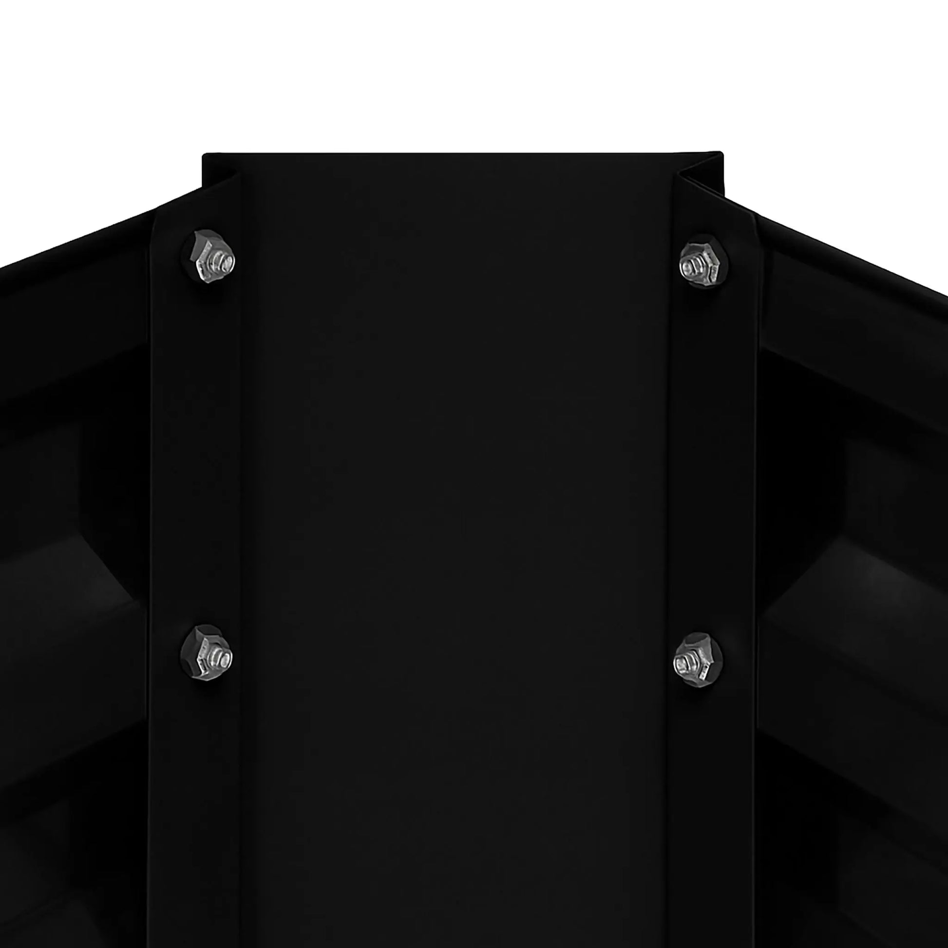 Hochbeet Metall Schwarz von Relaxdays