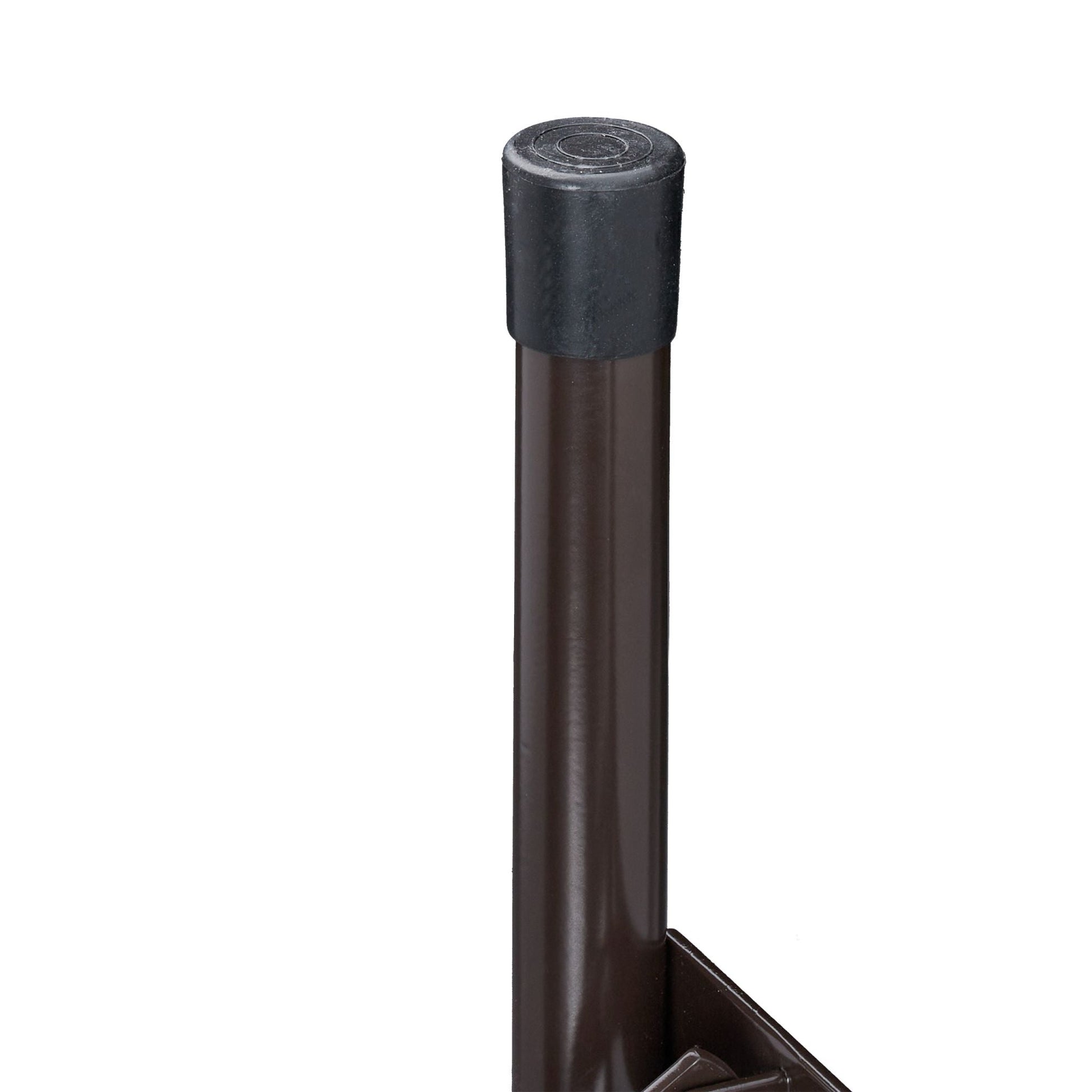 Bierbank 2er-Set Holzoptik Dunkelbraun von Relaxdays