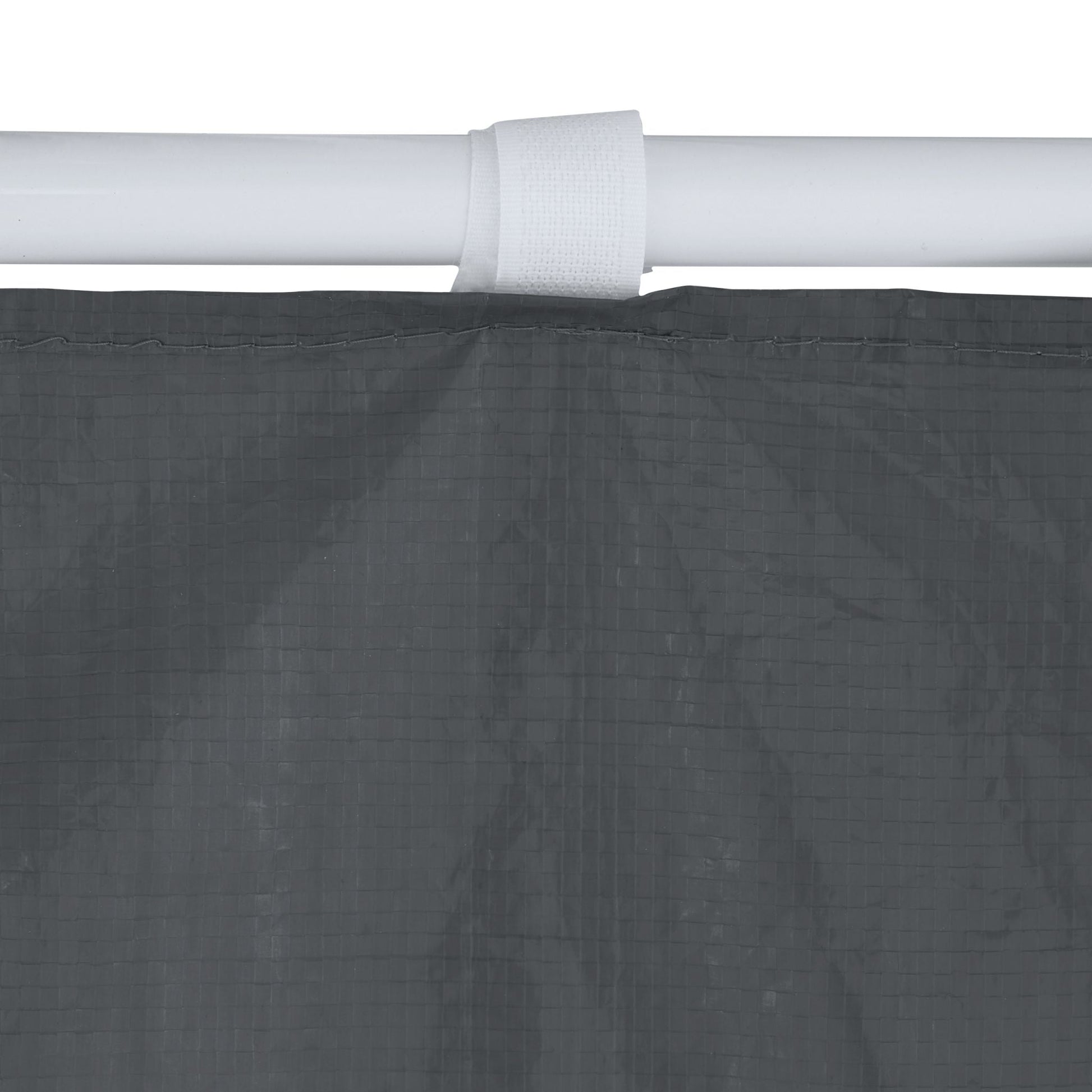 Pavillon Seitenwand 2er-Set grau Weiss-Transparent-Grau von Relaxdays