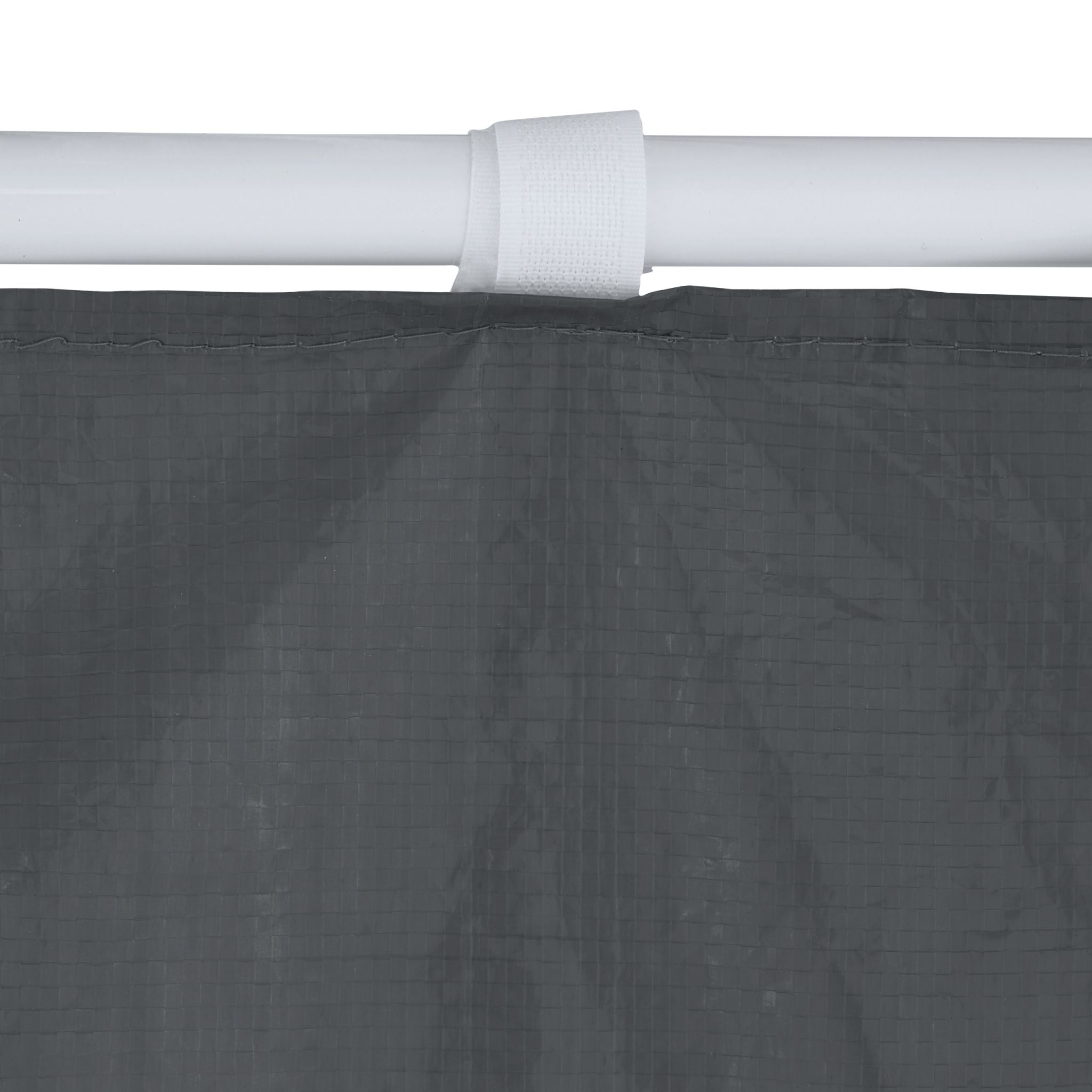 Pavillon Seitenwand 2er-Set grau Weiss-Transparent-Grau von Relaxdays
