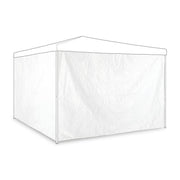 Pavillon Seitenteile 2er-Set weiss Weiss von Relaxdays