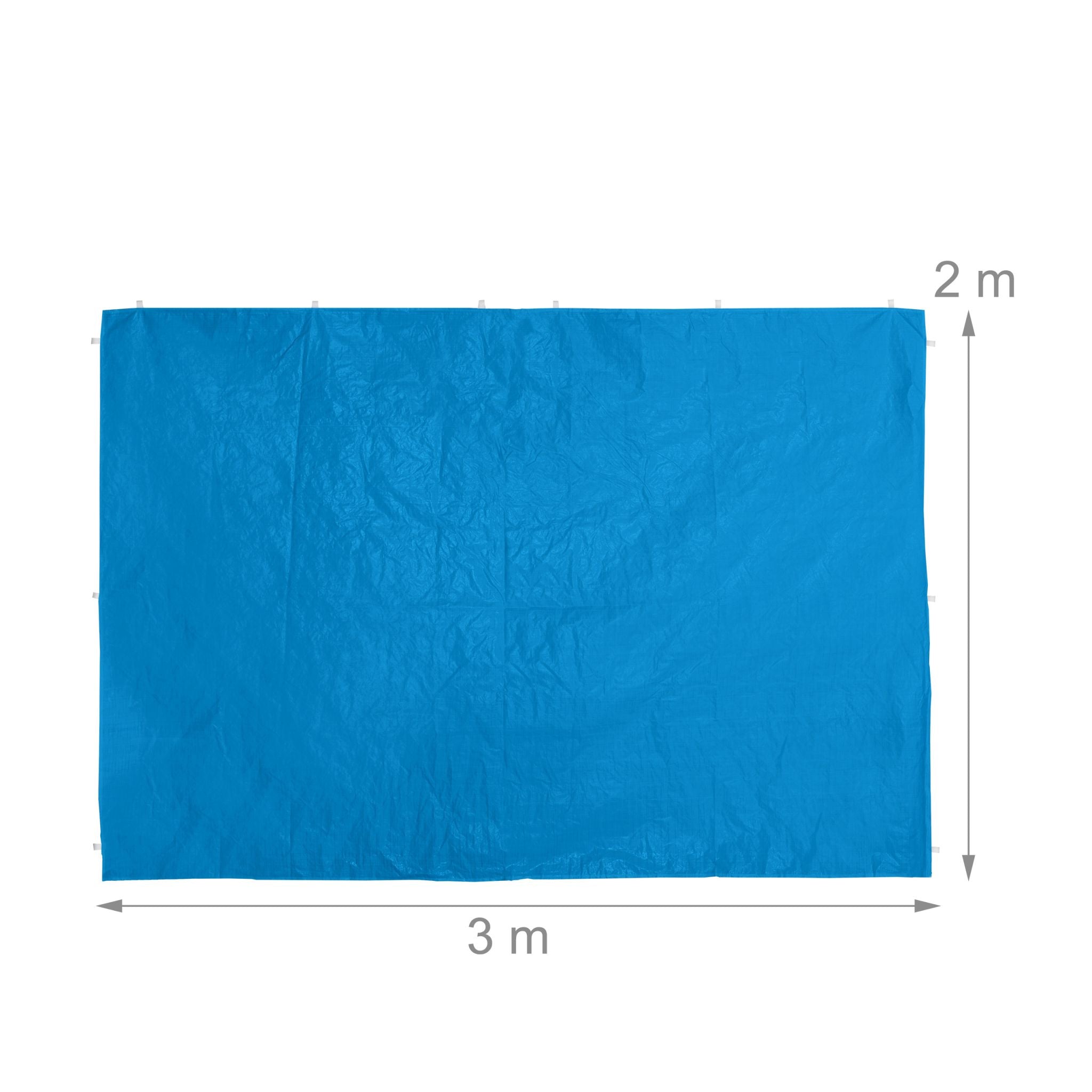 Pavillon Seitenteile 2er-Set Blau von Relaxdays