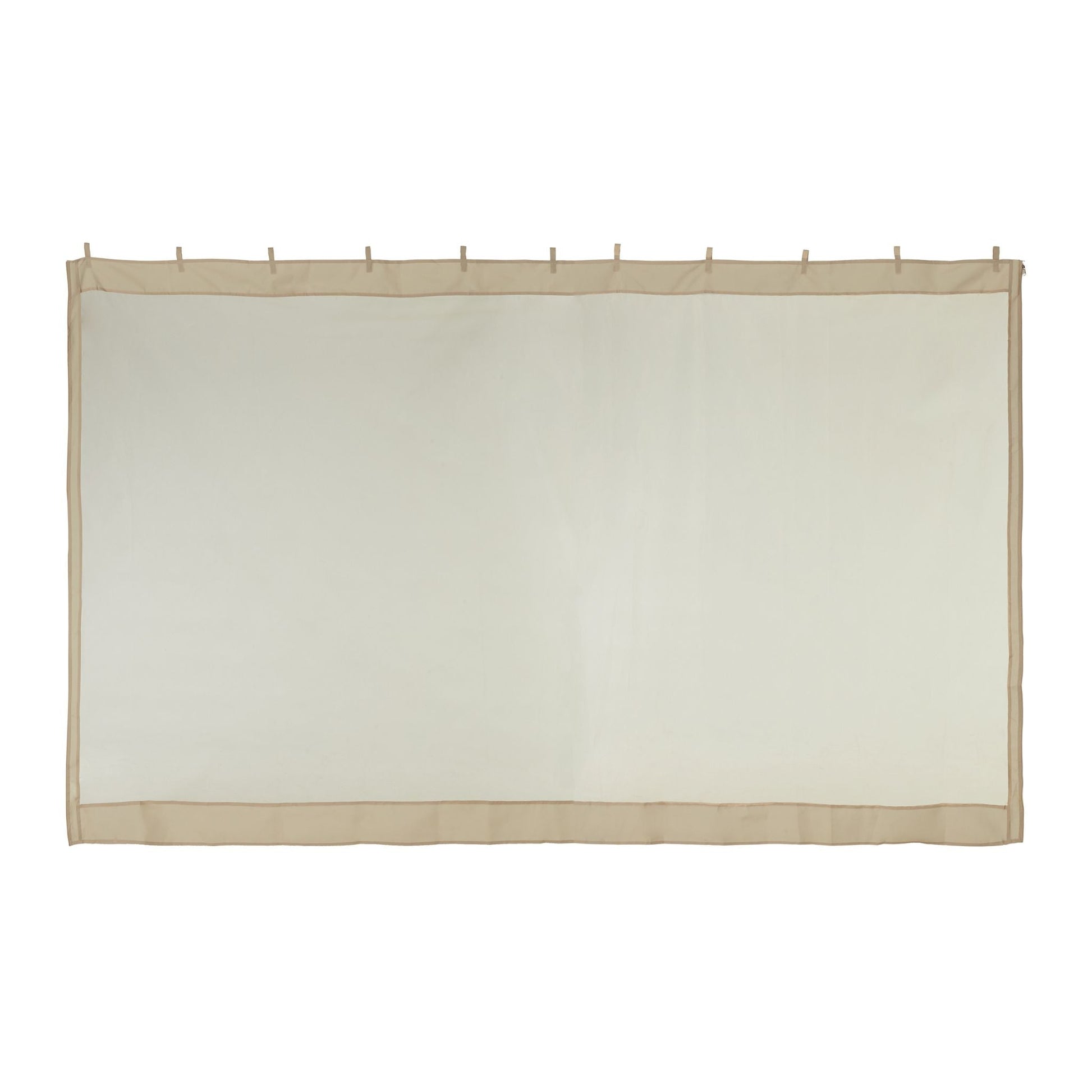 Moskitonetz für 3x3m Pavillon beige Beige von Relaxdays