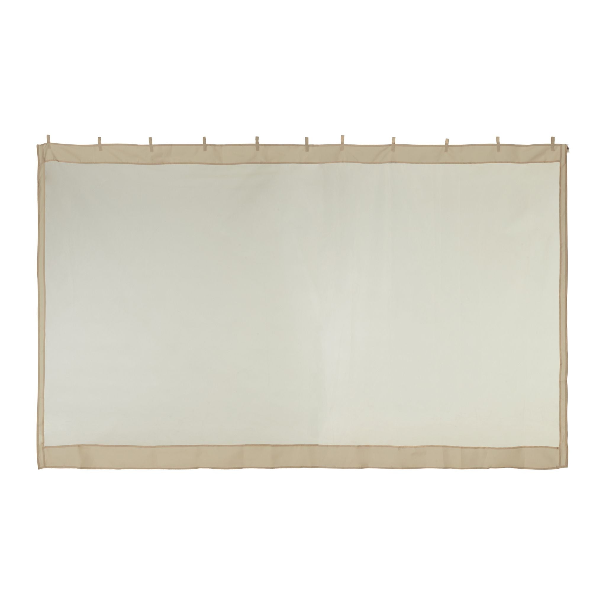 Moskitonetz für 3x3m Pavillon beige Beige von Relaxdays