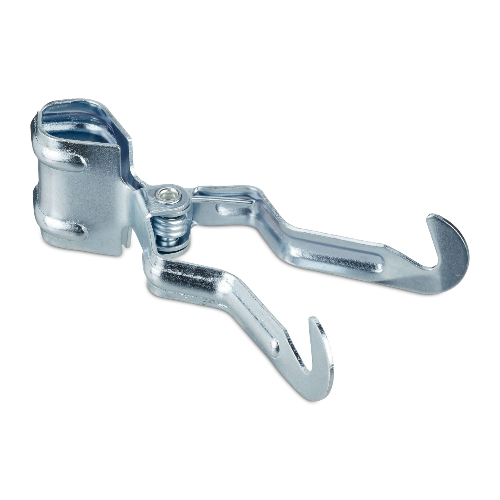 Klemmhaken Camping 4er-Set Silber von Relaxdays