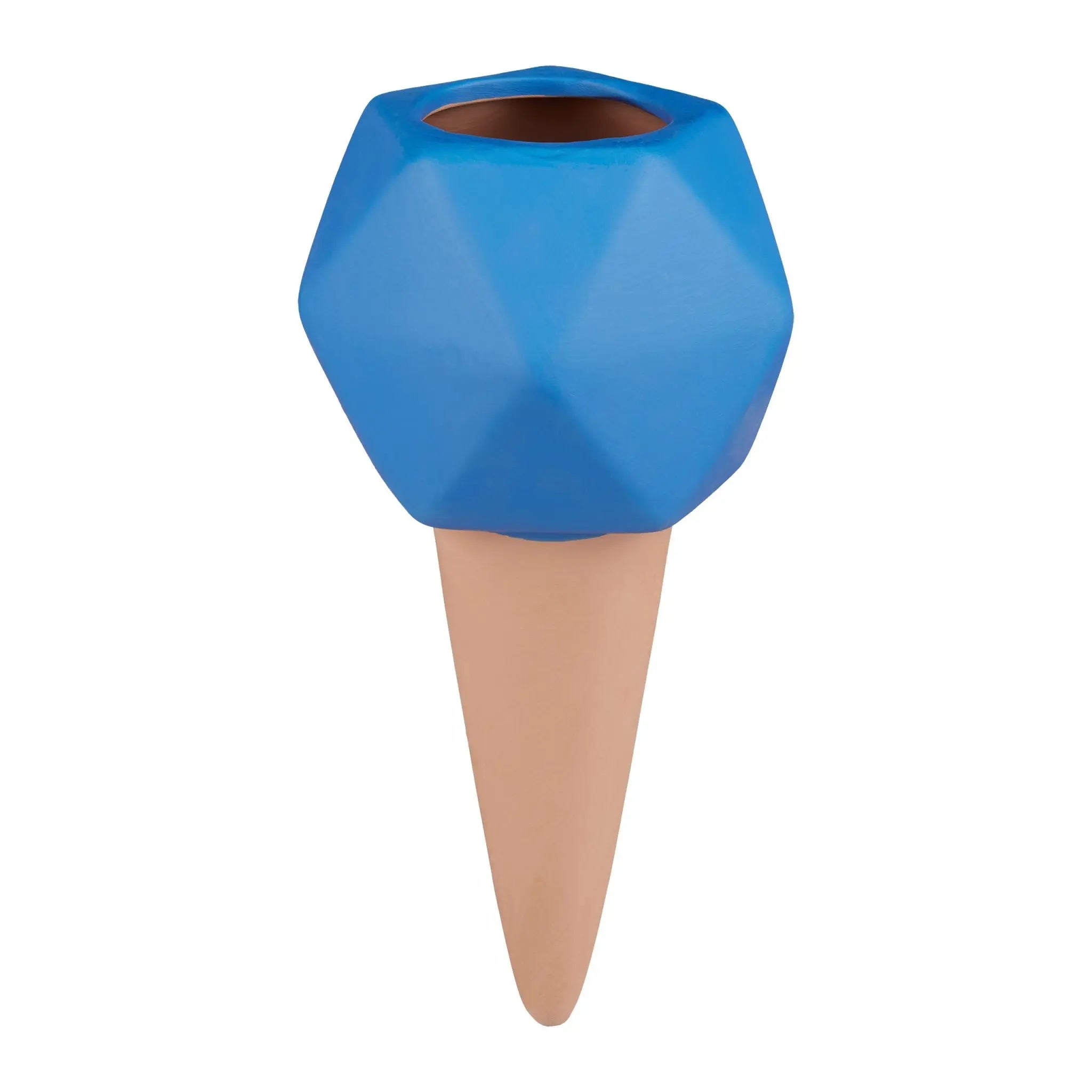 Tonspitzen Bewässerung blau 4er-Set Blau-Hellbraun von Relaxdays