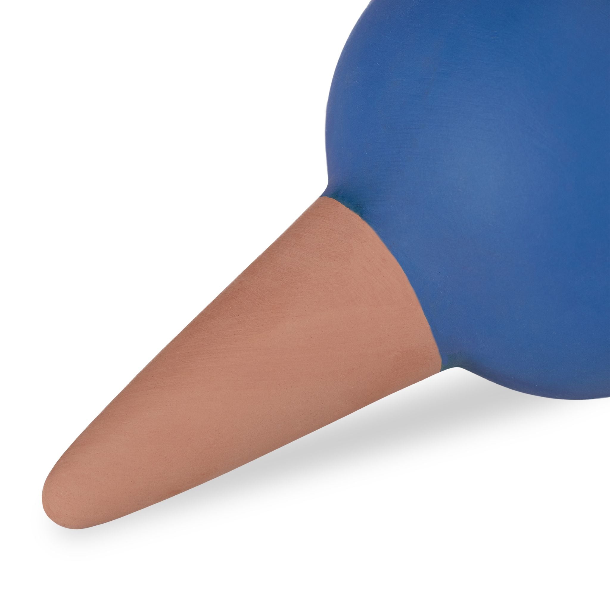 Tonspitzen Bewässerung 4er-Set blau Dunkelblau-Hellbraun von Relaxdays