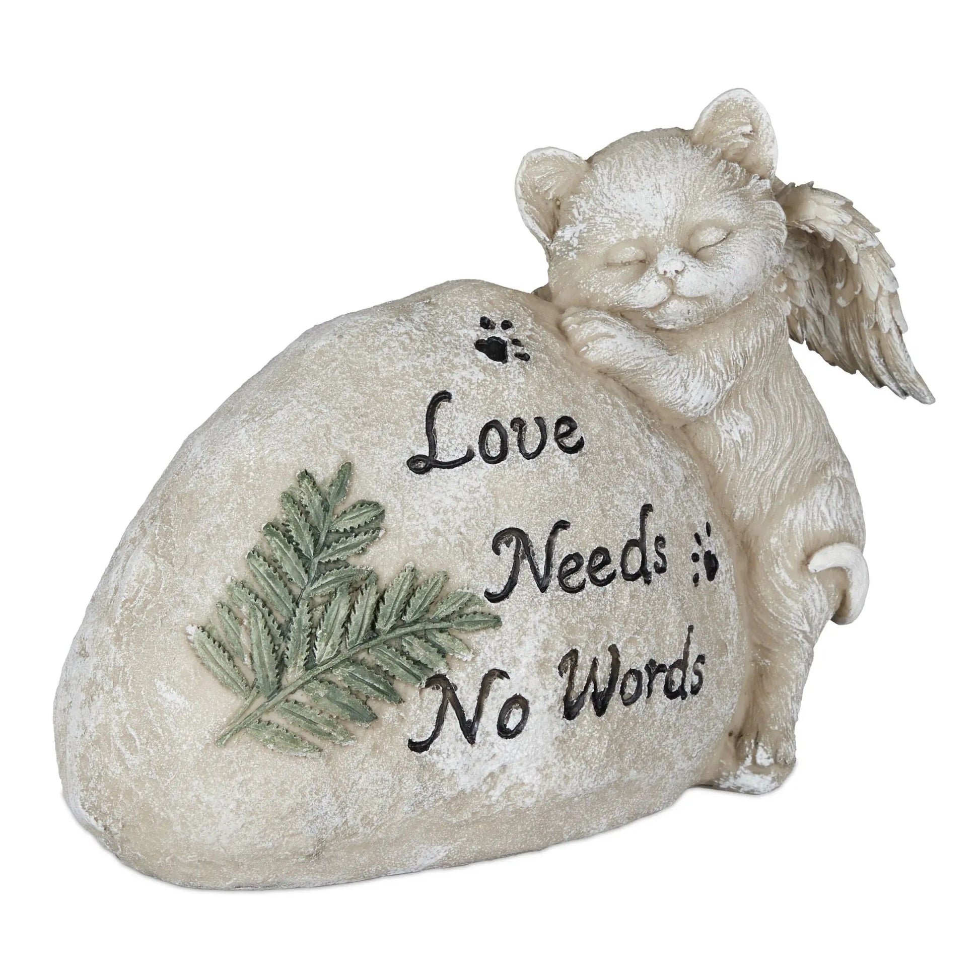Grabschmuck für Katze Creme-Dunkelgrün-Schwarz von Relaxdays