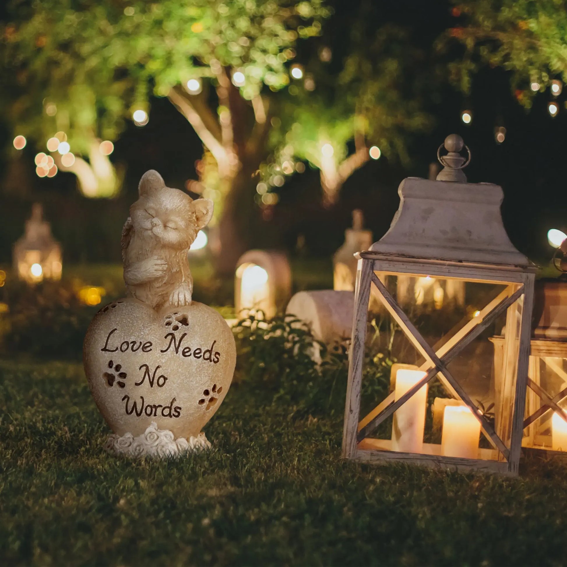 Grabschmuck für Katze Creme-Schwarz von Relaxdays