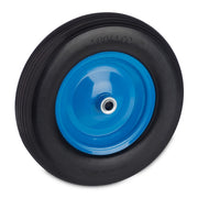 Schubkarrenrad 4.80 4.00-8 Blau-Schwarz von Relaxdays