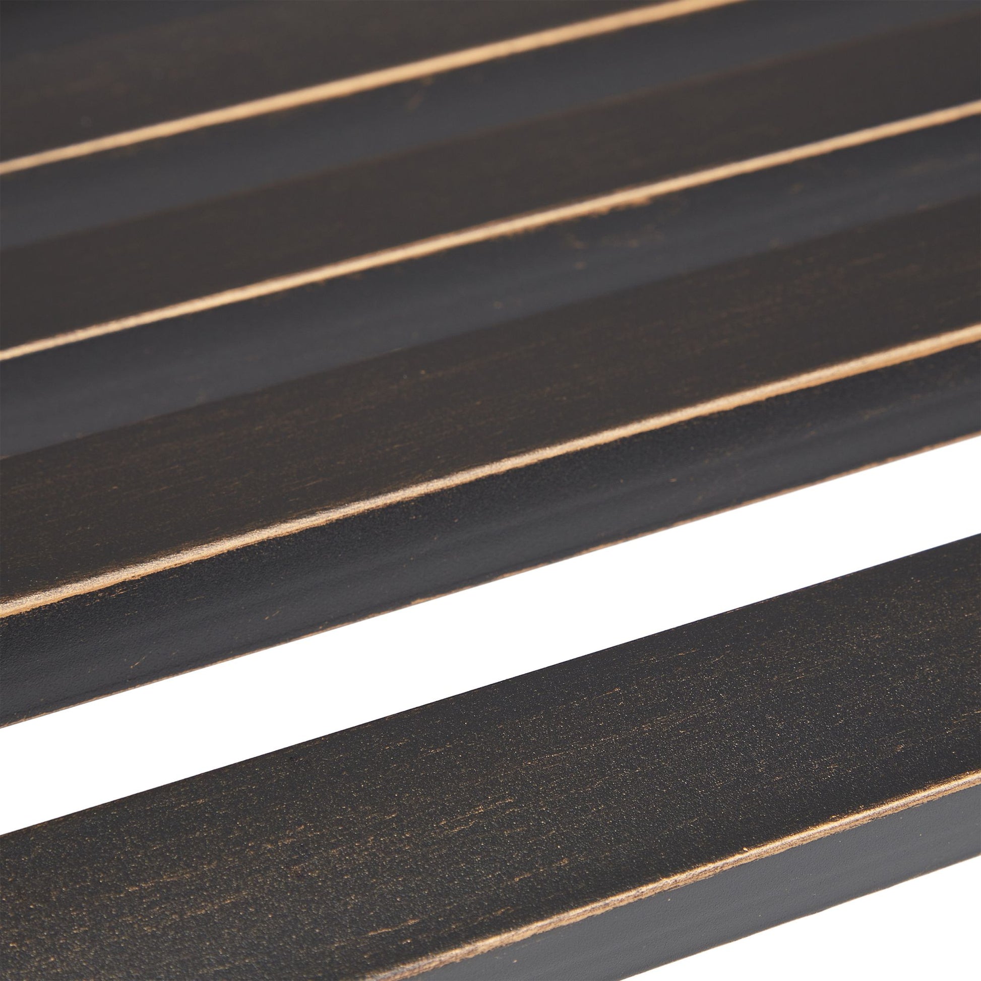 Outdoor Hängebank Metall Gold-Schwarz von Relaxdays