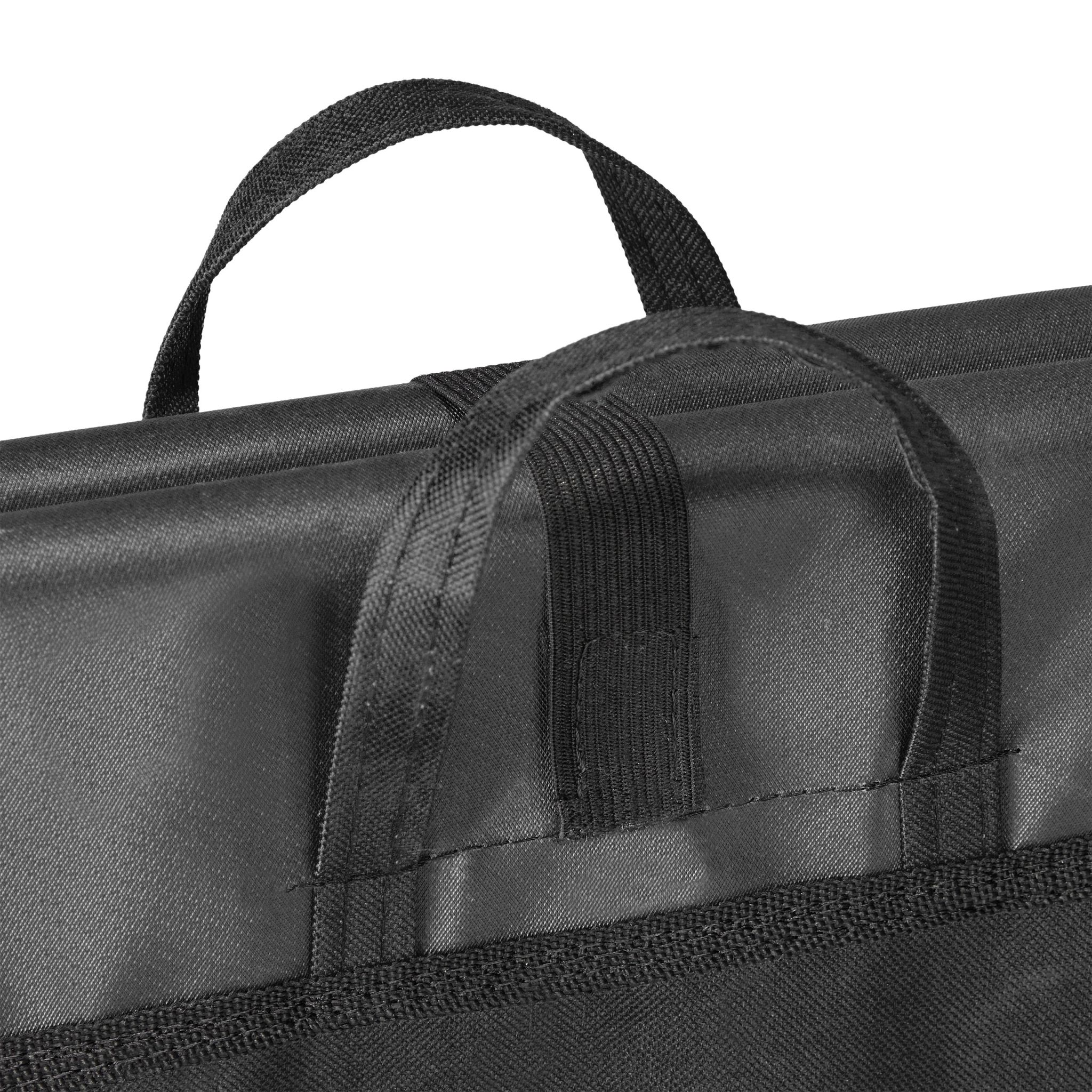 Faltschubkarre in Schwarz Schwarz von Relaxdays