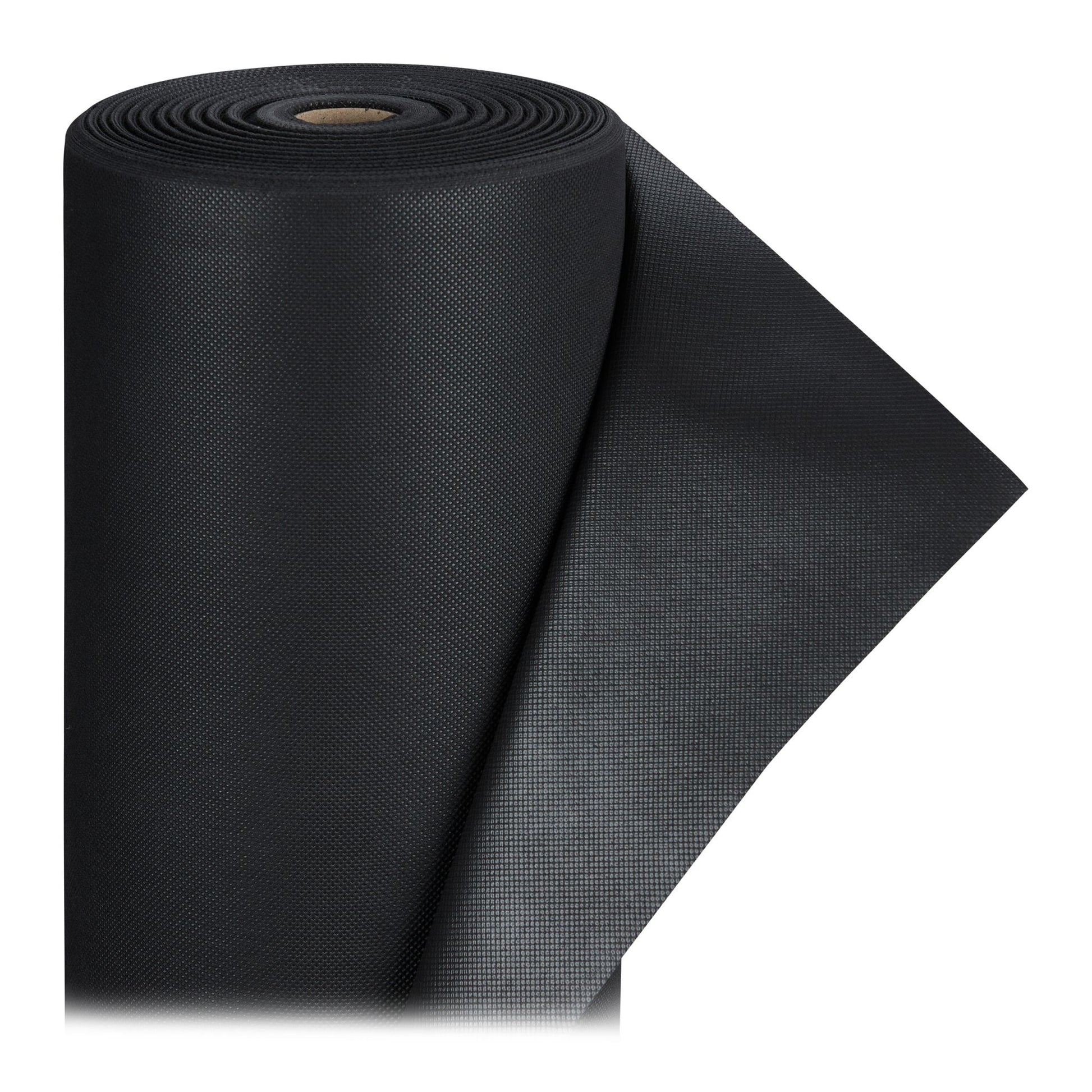 Schwarzes Unkrautvlies 220g/m² Schwarz von Relaxdays