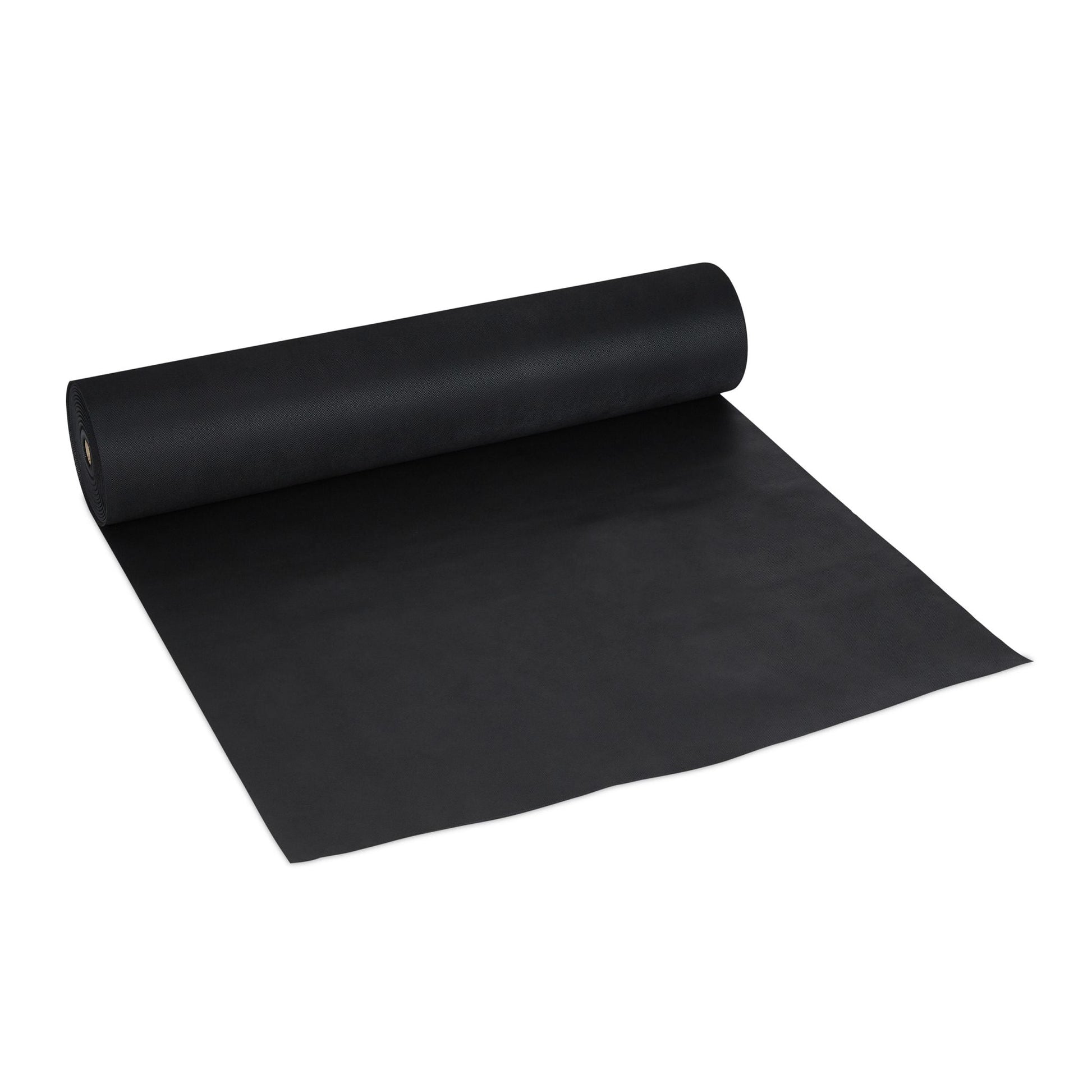 Schwarzes Unkrautvlies 220g/m² Schwarz von Relaxdays