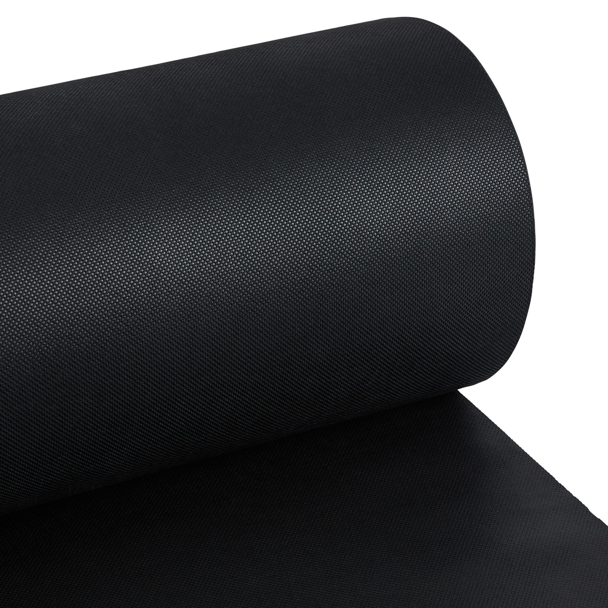Schwarzes Unkrautvlies 220g/m² Schwarz von Relaxdays