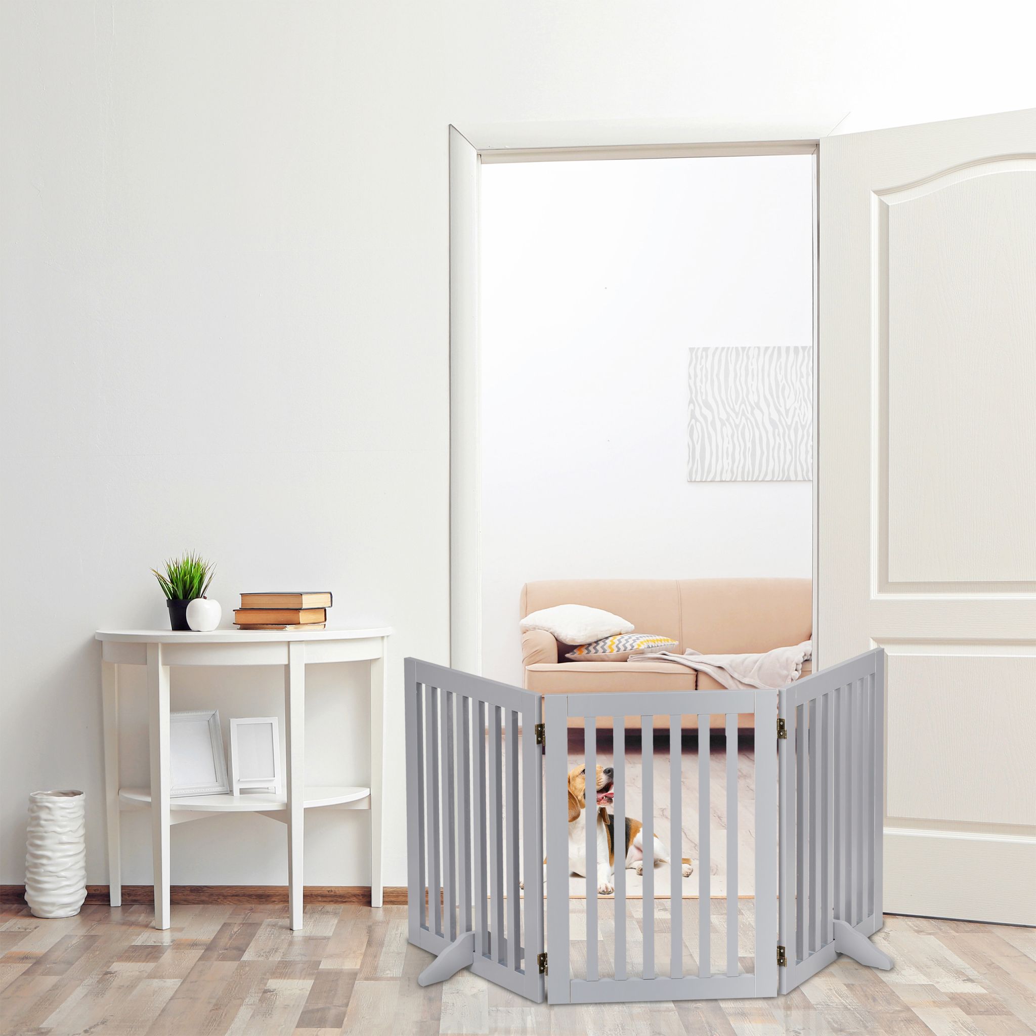 Absperrgitter 70cm Grau von Relaxdays