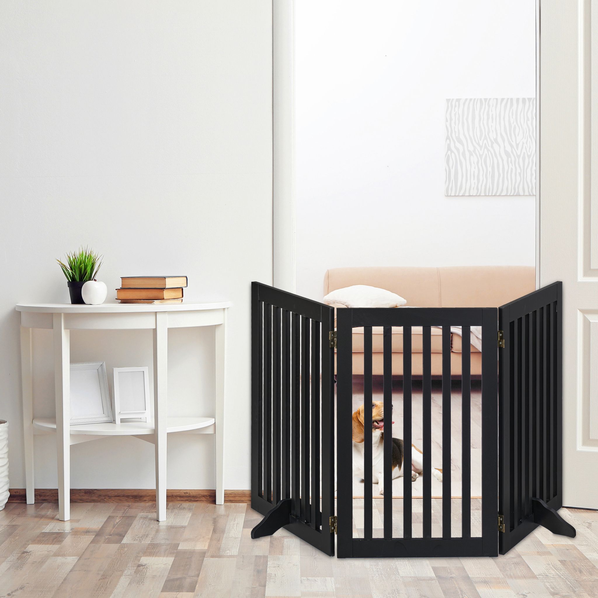 Absperrgitter 70cm Schwarz von Relaxdays