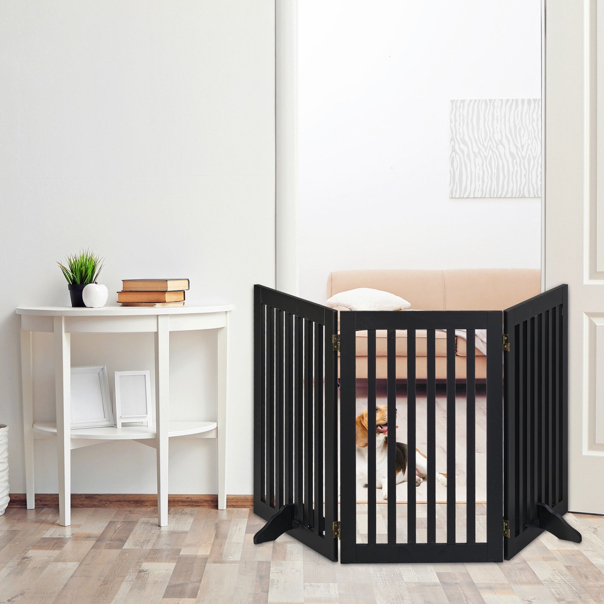Absperrgitter 92cm Schwarz von Relaxdays