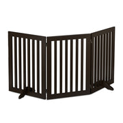 Absperrgitter 70cm Dunkelbraun von Relaxdays