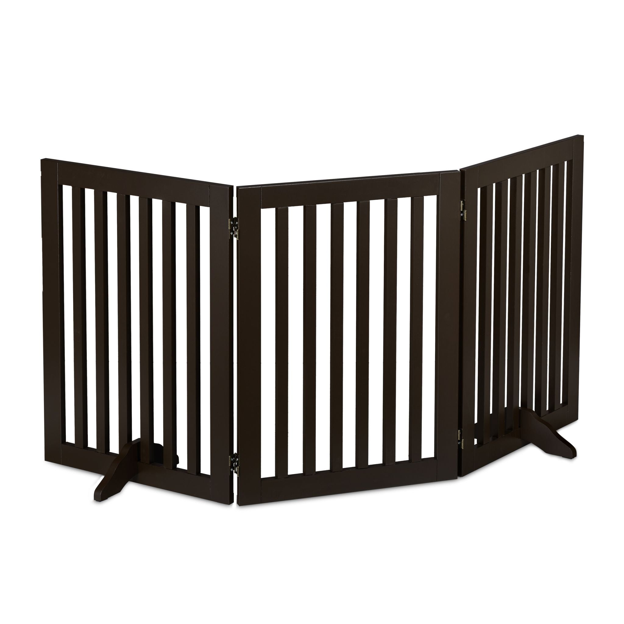 Absperrgitter 70cm Dunkelbraun von Relaxdays