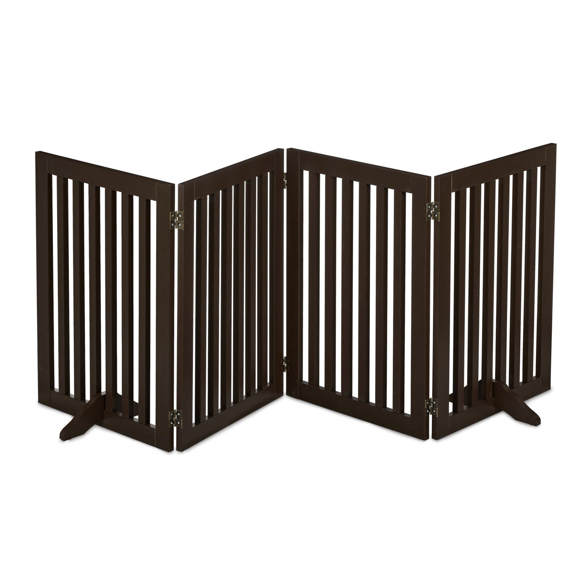 Absperrgitter 70cm Dunkelbraun von Relaxdays