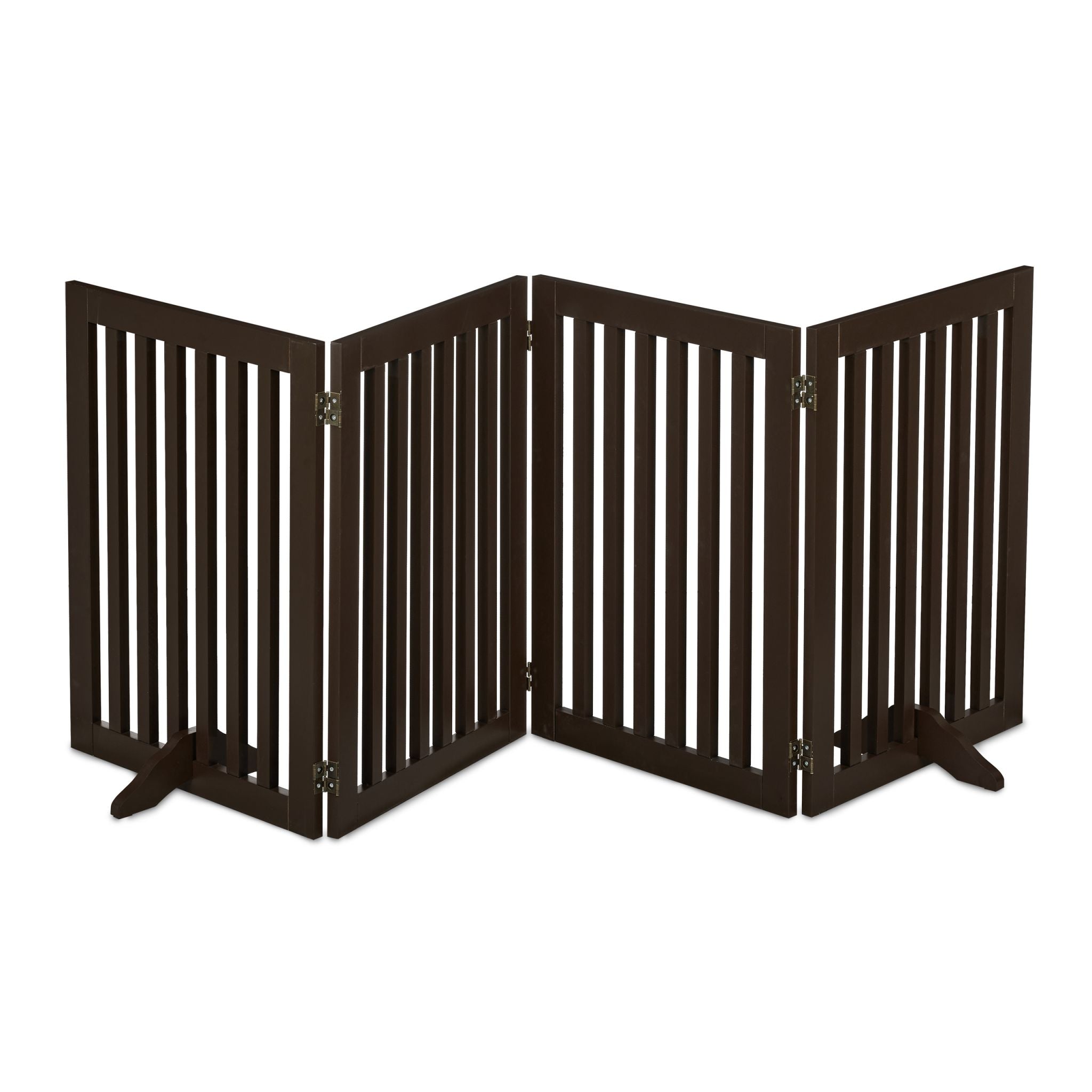 Absperrgitter 70cm Dunkelbraun von Relaxdays