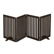 Absperrgitter 70cm Dunkelbraun von Relaxdays