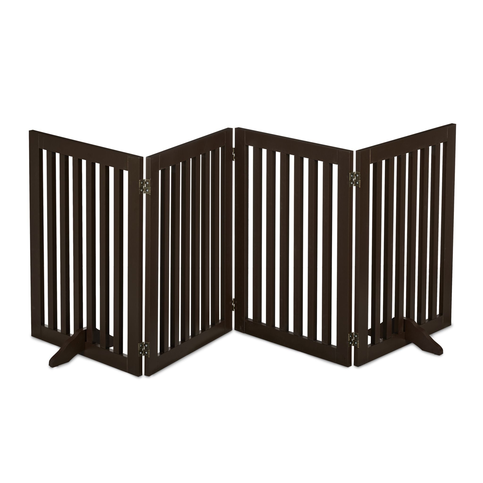 Absperrgitter 70cm Dunkelbraun von Relaxdays
