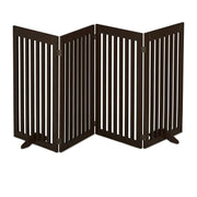 Absperrgitter 92cm Dunkelbraun von Relaxdays