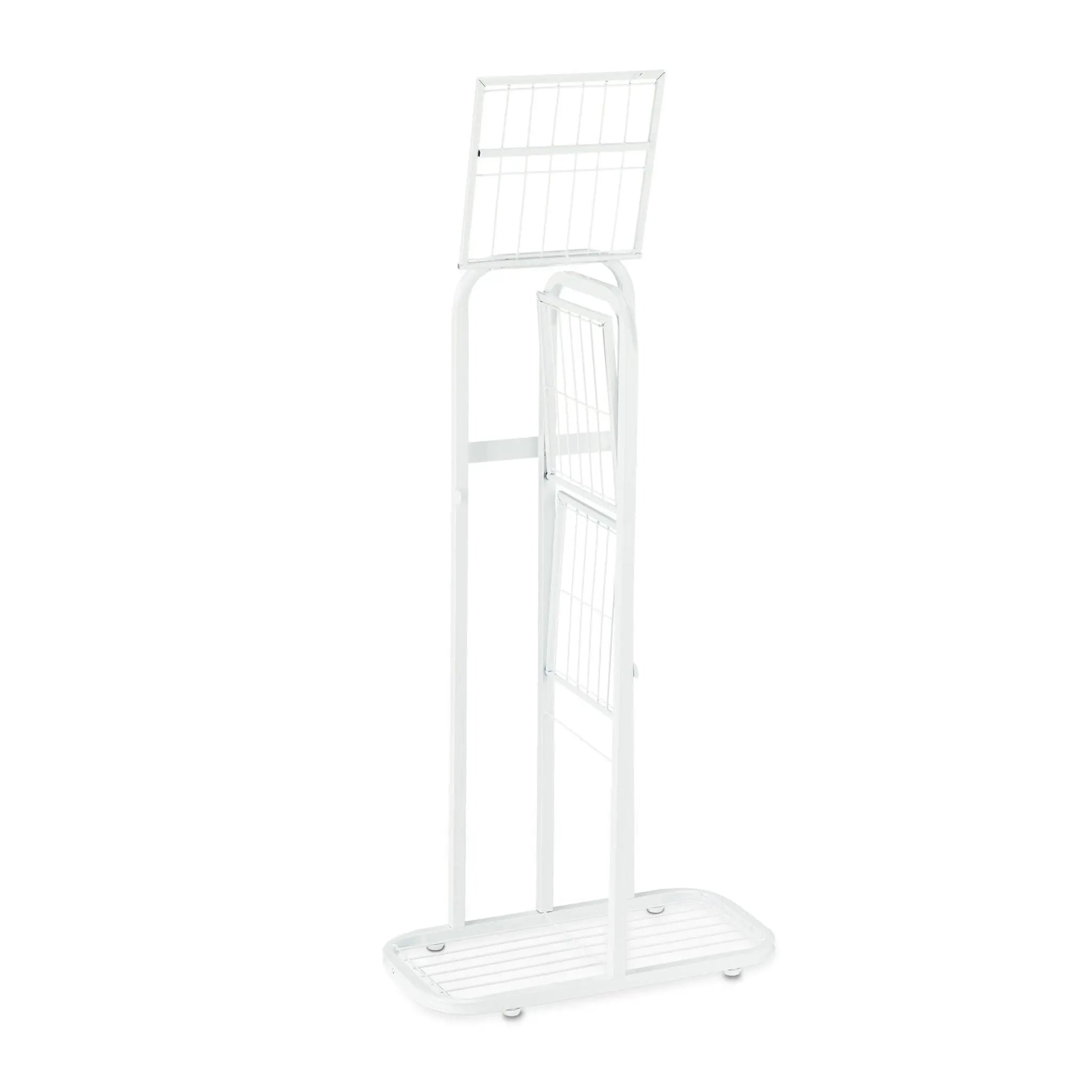 Blumentreppe Metall 4 Etagen Weiss von Relaxdays