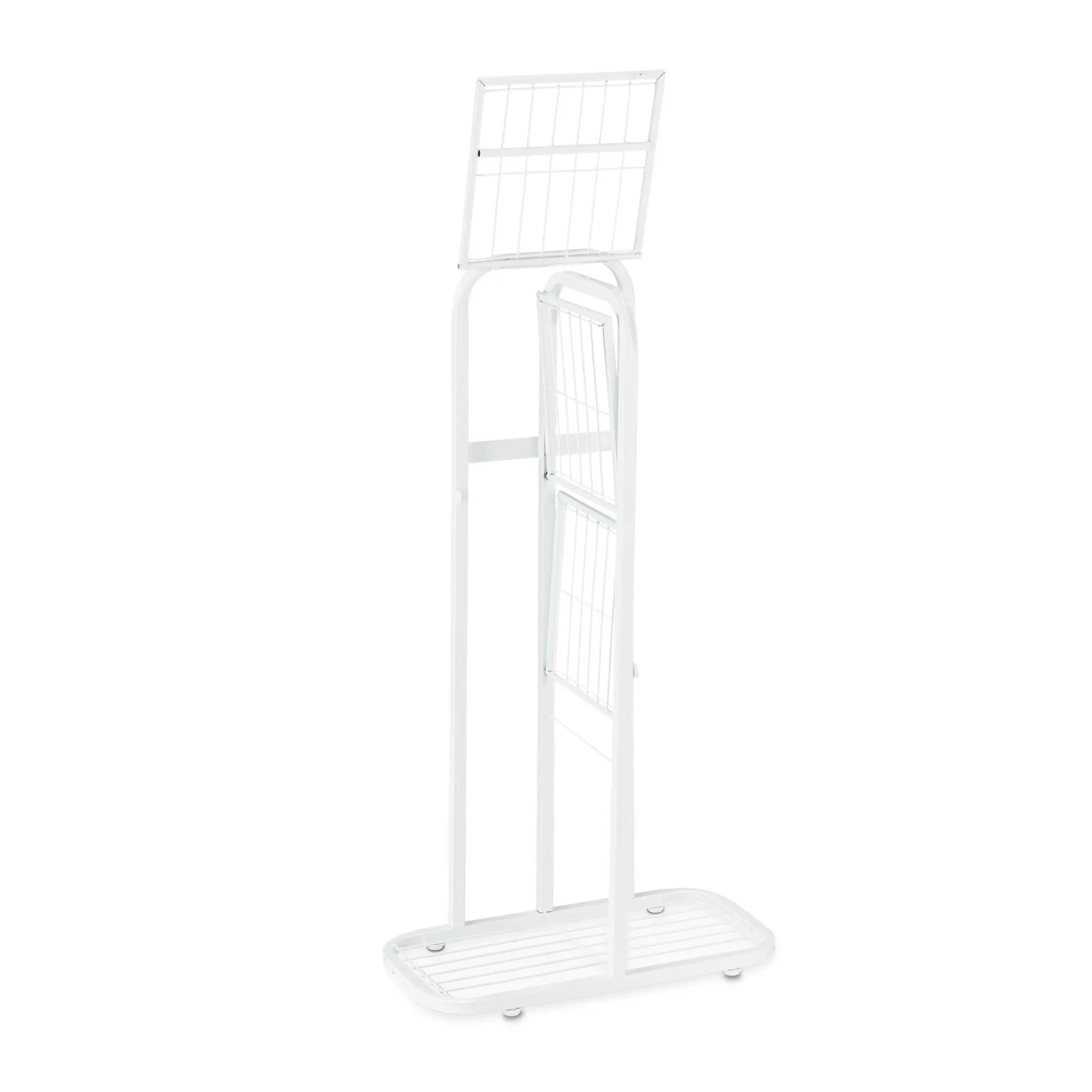 Blumentreppe Metall 4 Etagen Weiss von Relaxdays