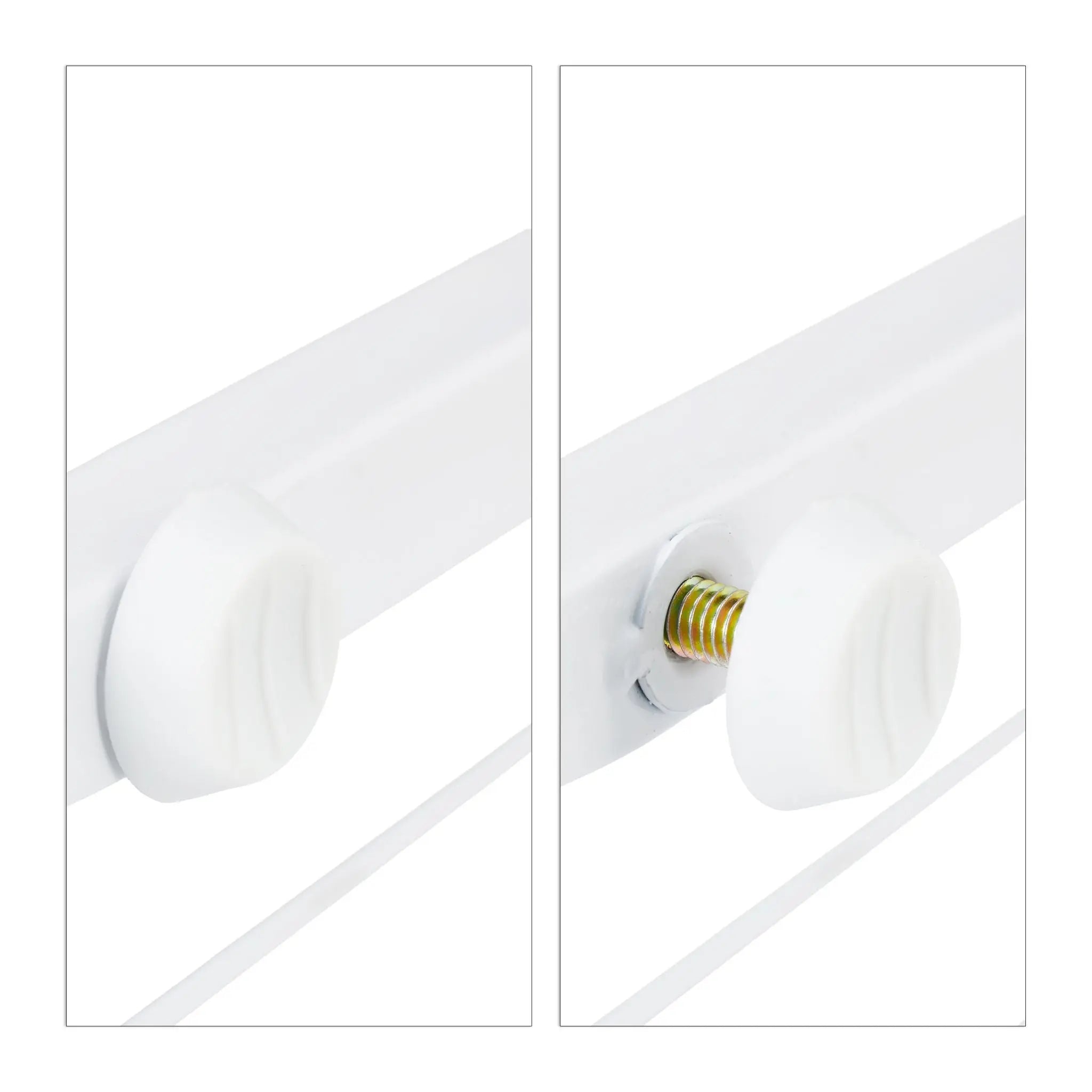 Blumentreppe Metall 4 Etagen Weiss von Relaxdays