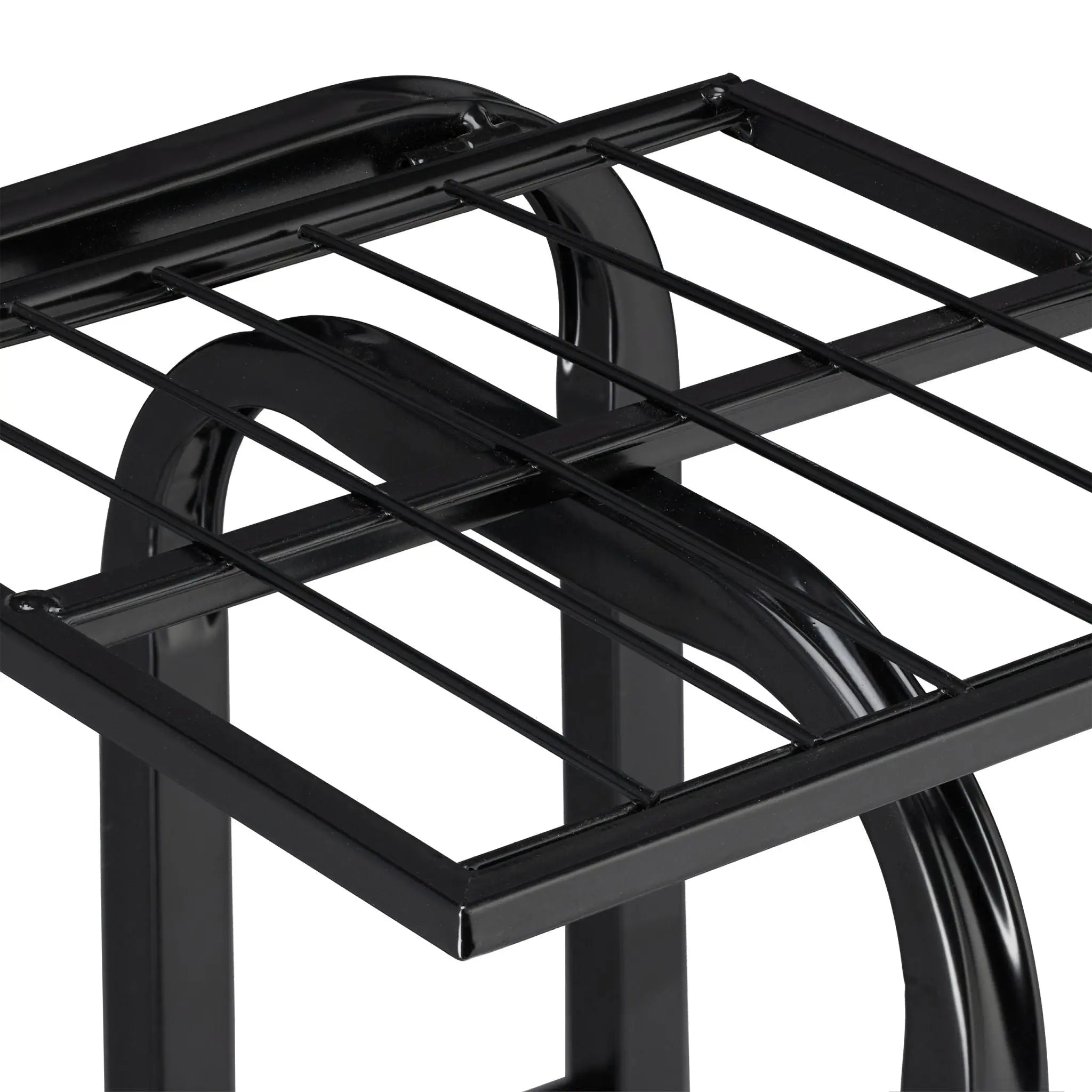 Blumentreppe Metall 6 Etagen Schwarz von Relaxdays