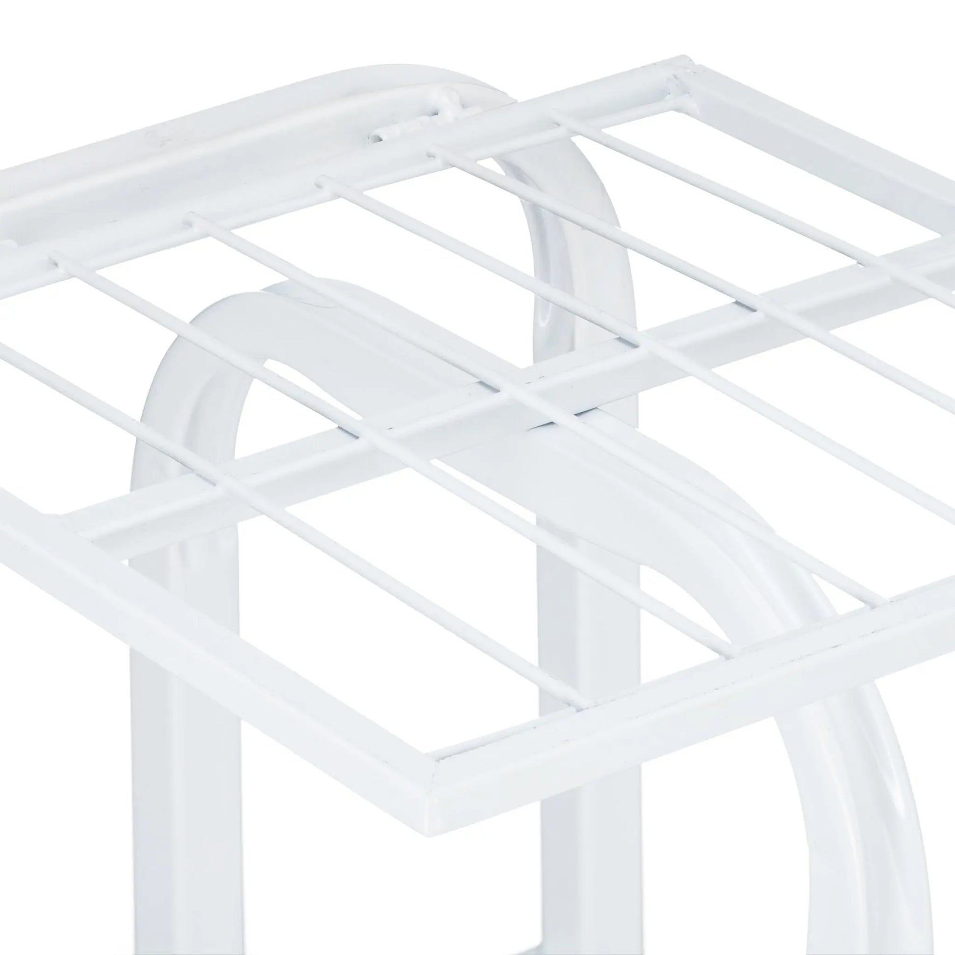 Blumentreppe Metall 6 Etagen Weiss von Relaxdays