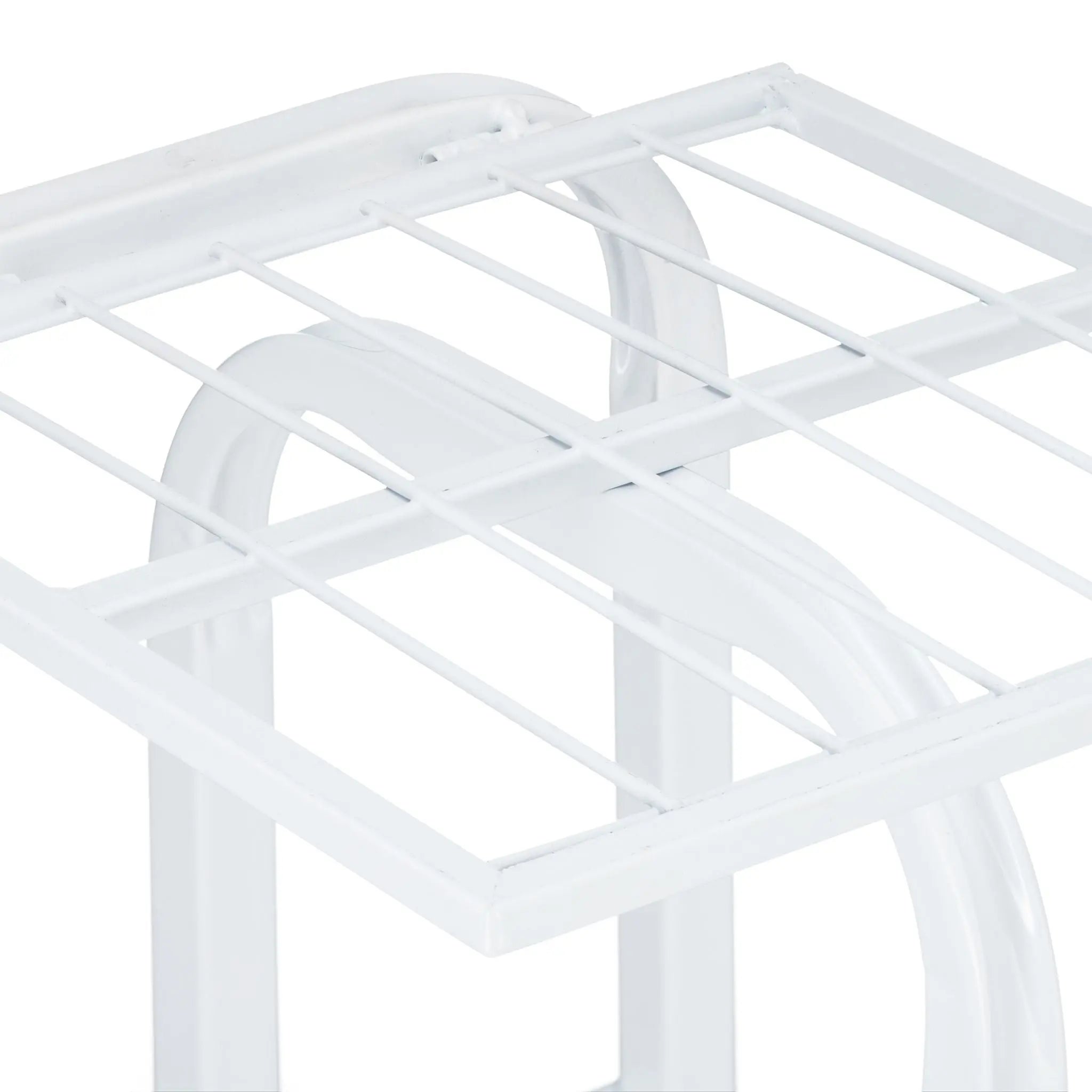 Blumentreppe Metall 6 Etagen Weiss von Relaxdays