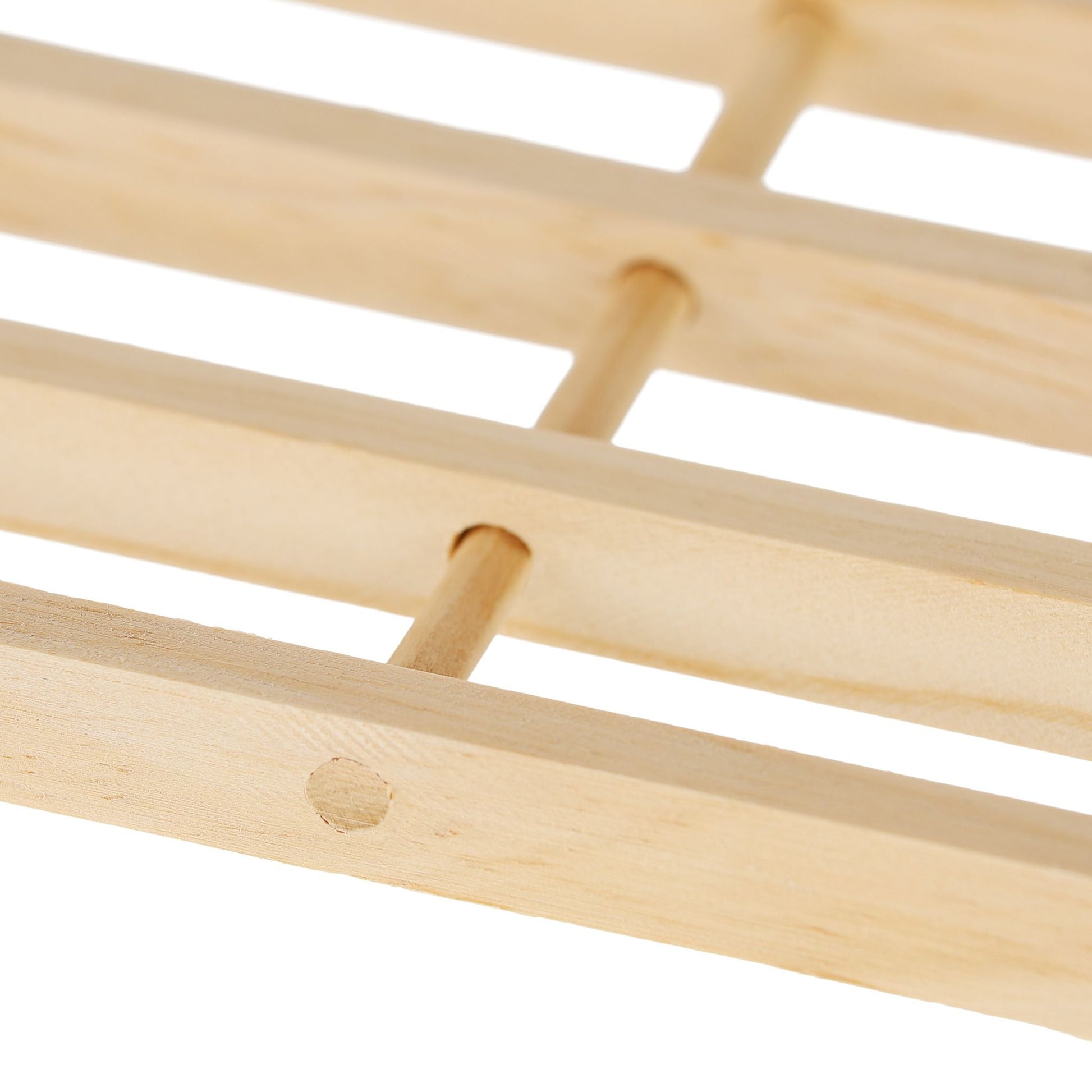 Schuhregal Holz Hellbraun von Relaxdays