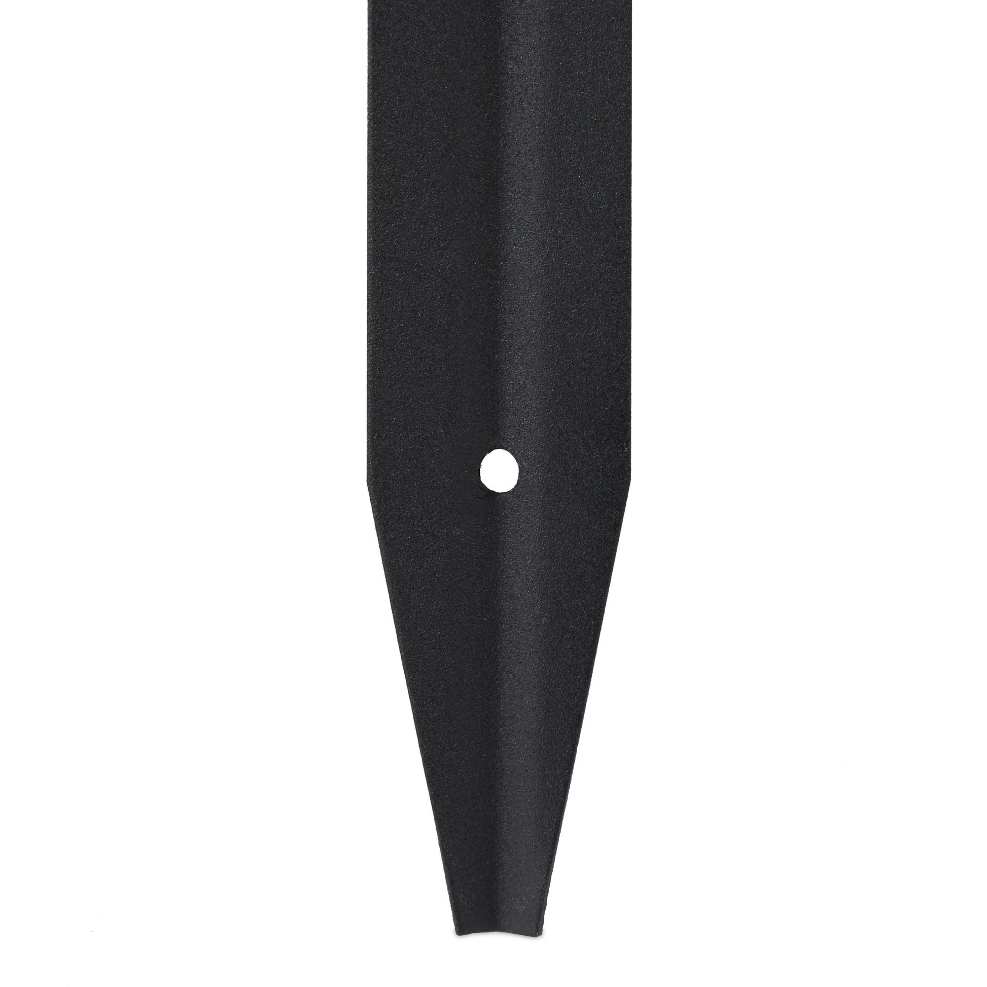 Beeteinfassung Metall Schwarz von Relaxdays