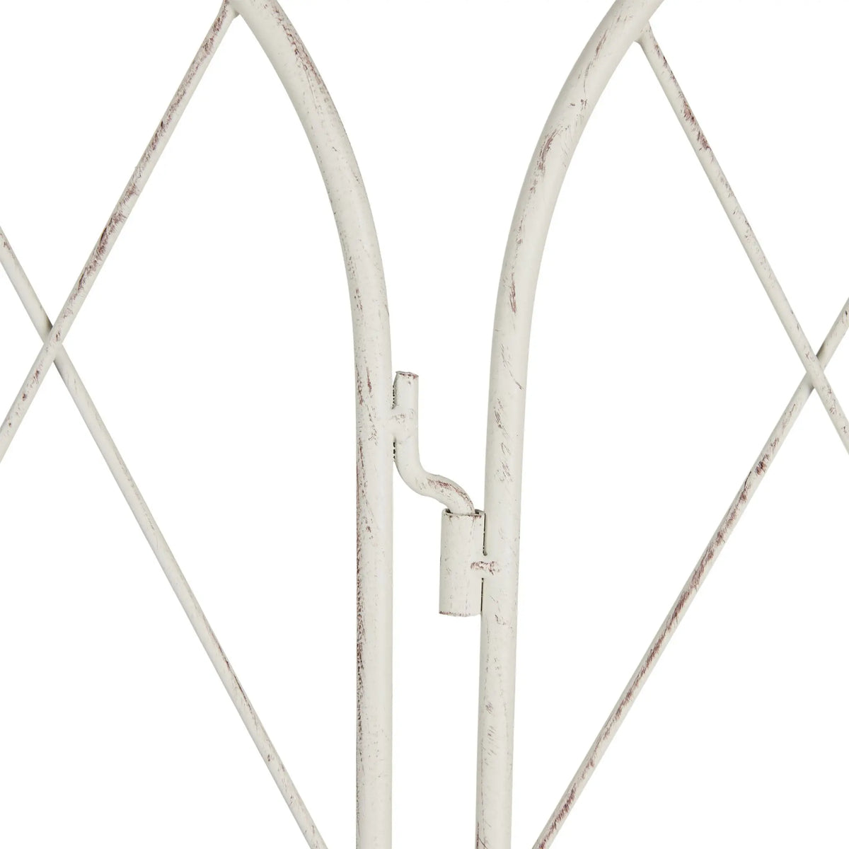Rankgitter Metall 3er-Set Weiss von Relaxdays