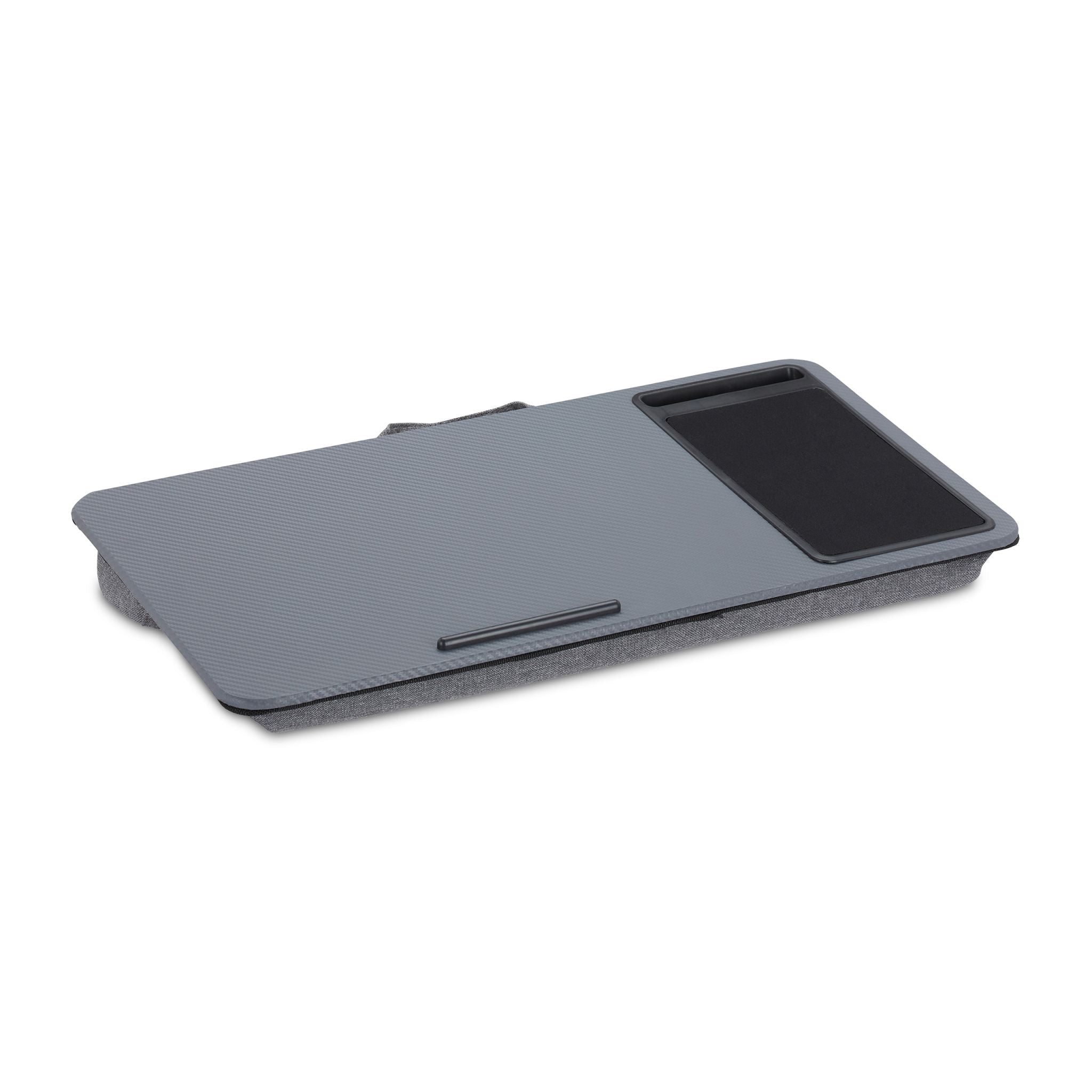 Laptopkissen mit Mauspad Schwarz-Grau von Relaxdays