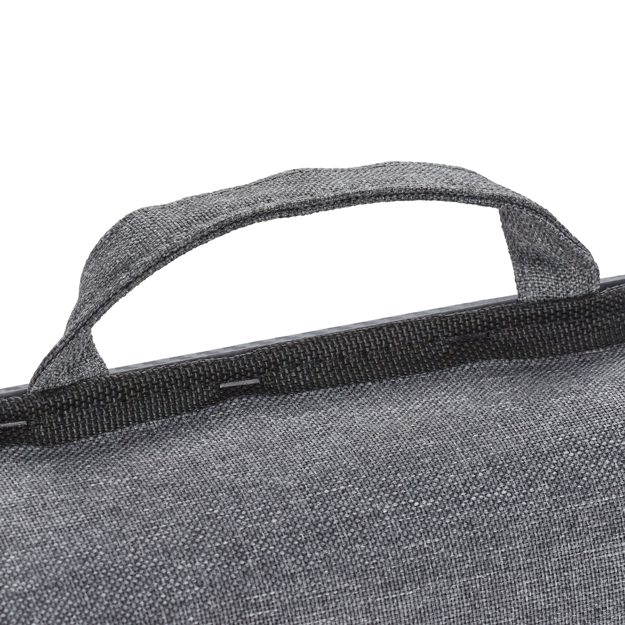 Laptopkissen mit Mauspad Schwarz-Grau von Relaxdays